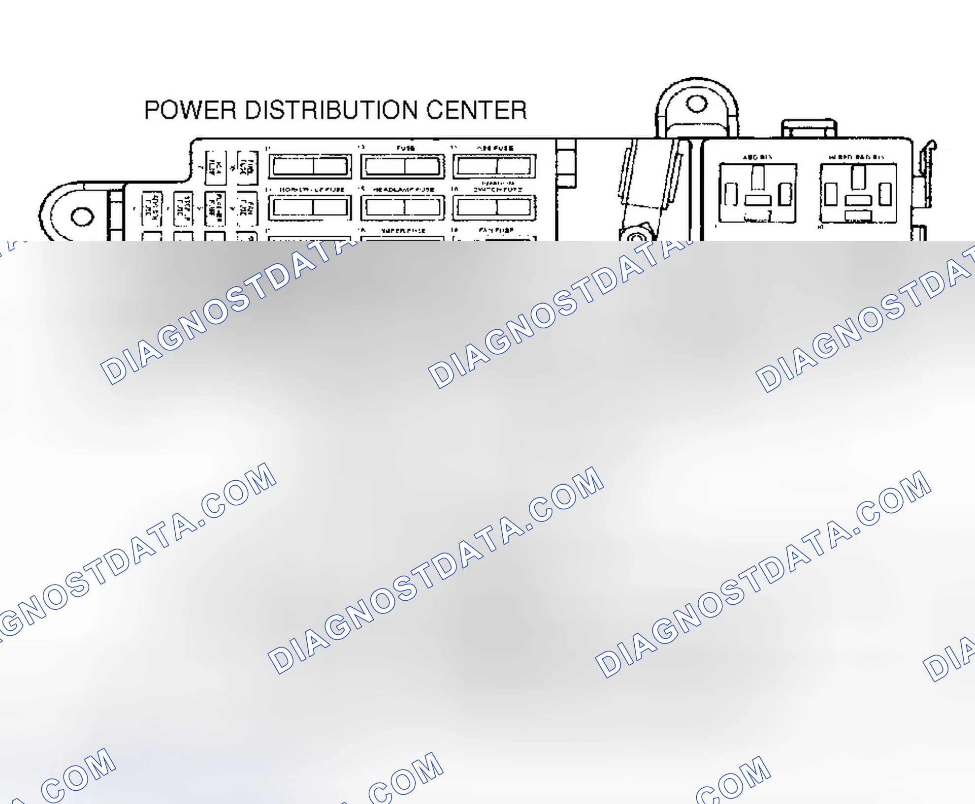 Scheme 102: Fuel Pump Relay Connector Terminals & Location
