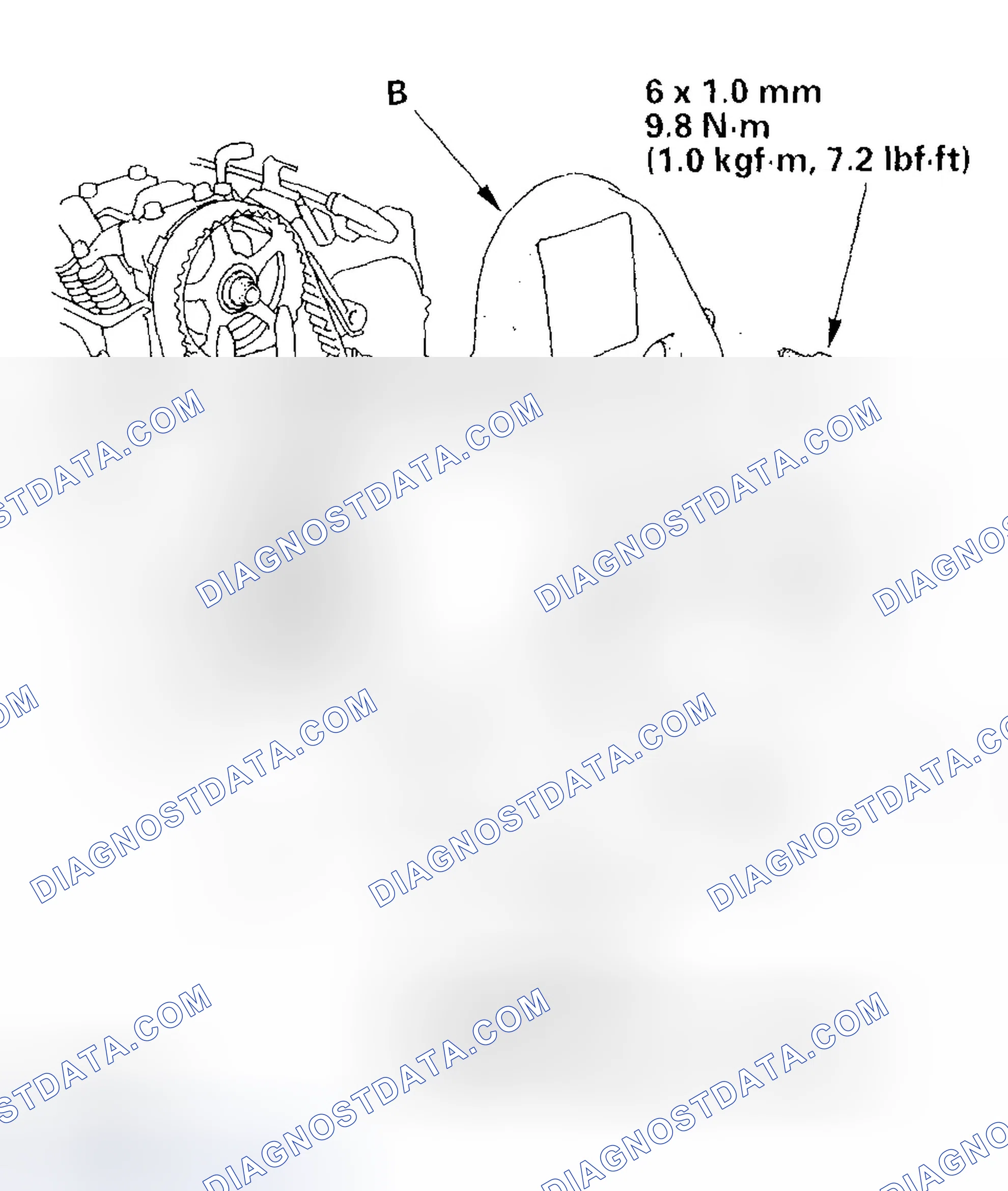 Scheme 398: CKP Sensor Replacement