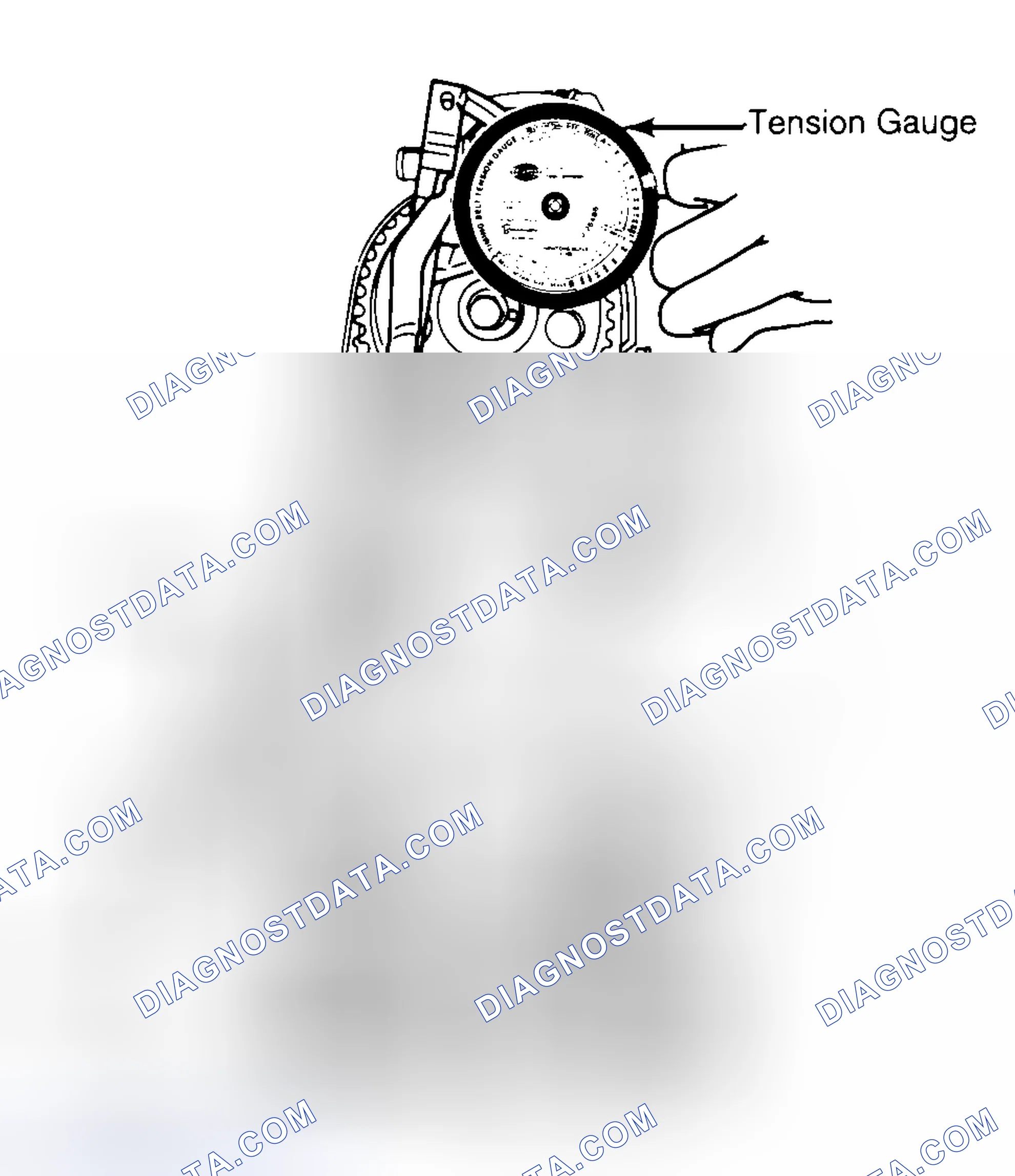 Scheme 3: Adjusting Typical Timing Belt Tension