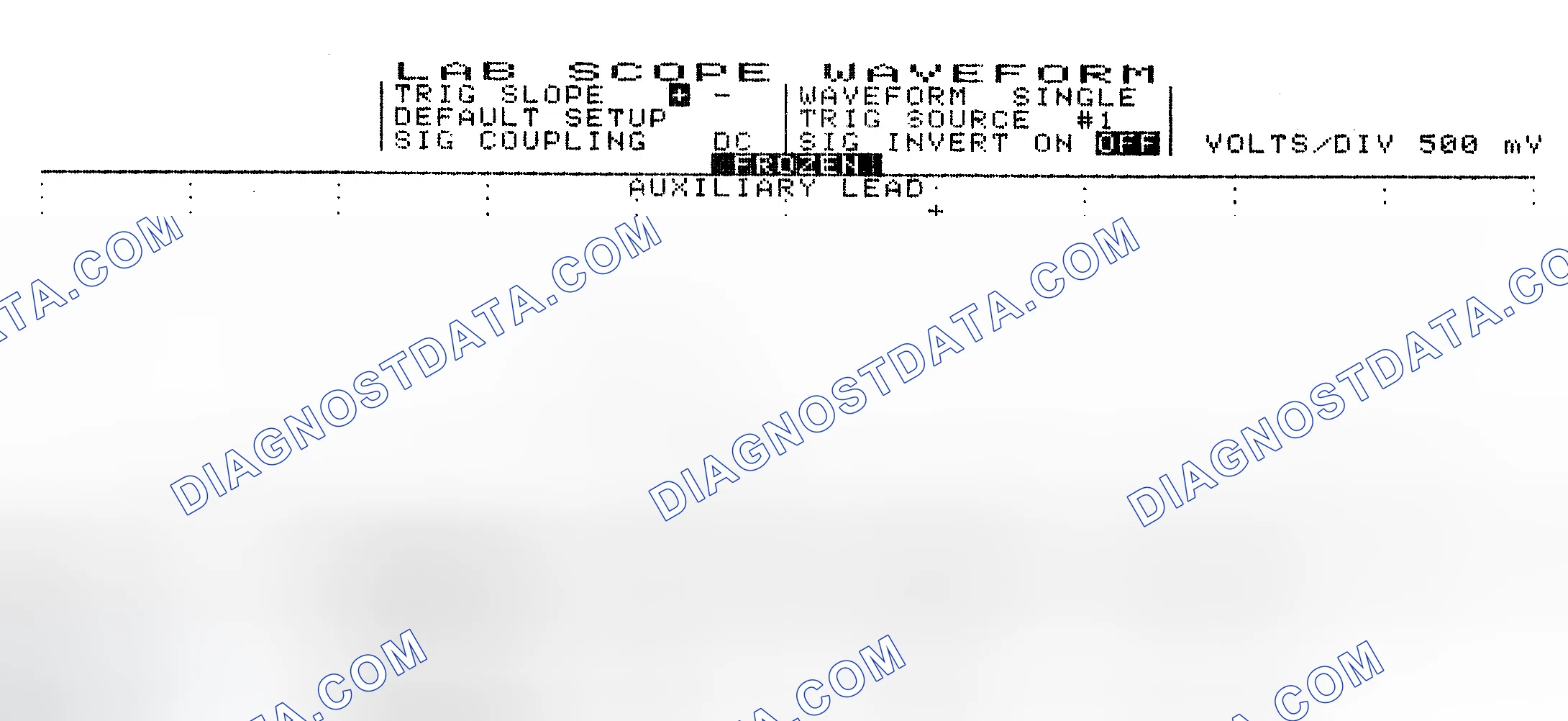 Scheme 10: Single Injector w/Excessive Current Flow - Current Pattern