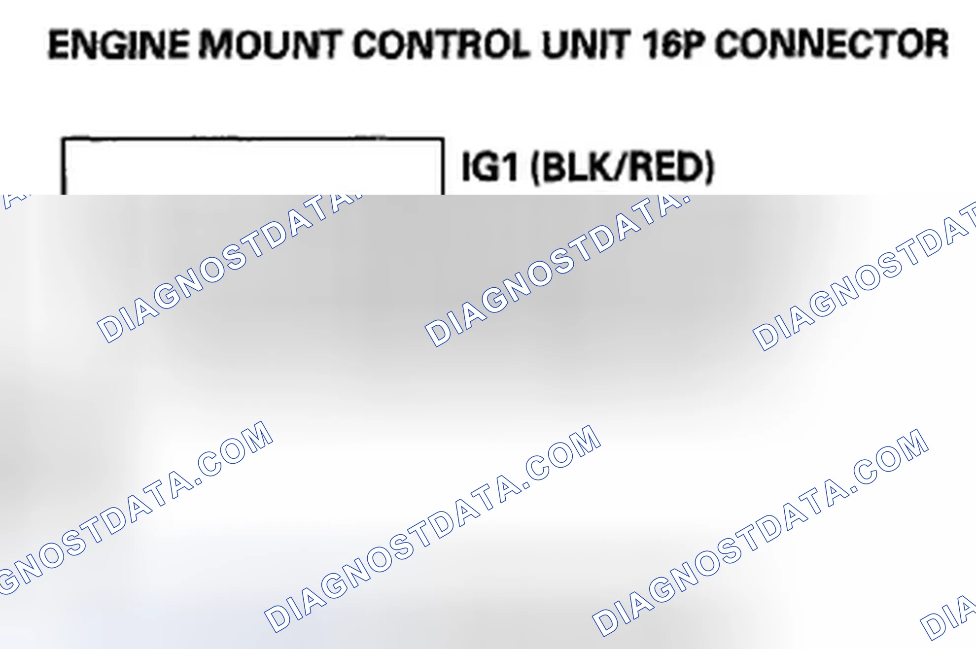 Scheme 21: DTC P15AB: Engine Mount Control Unit Power Source Circuit Low Voltage