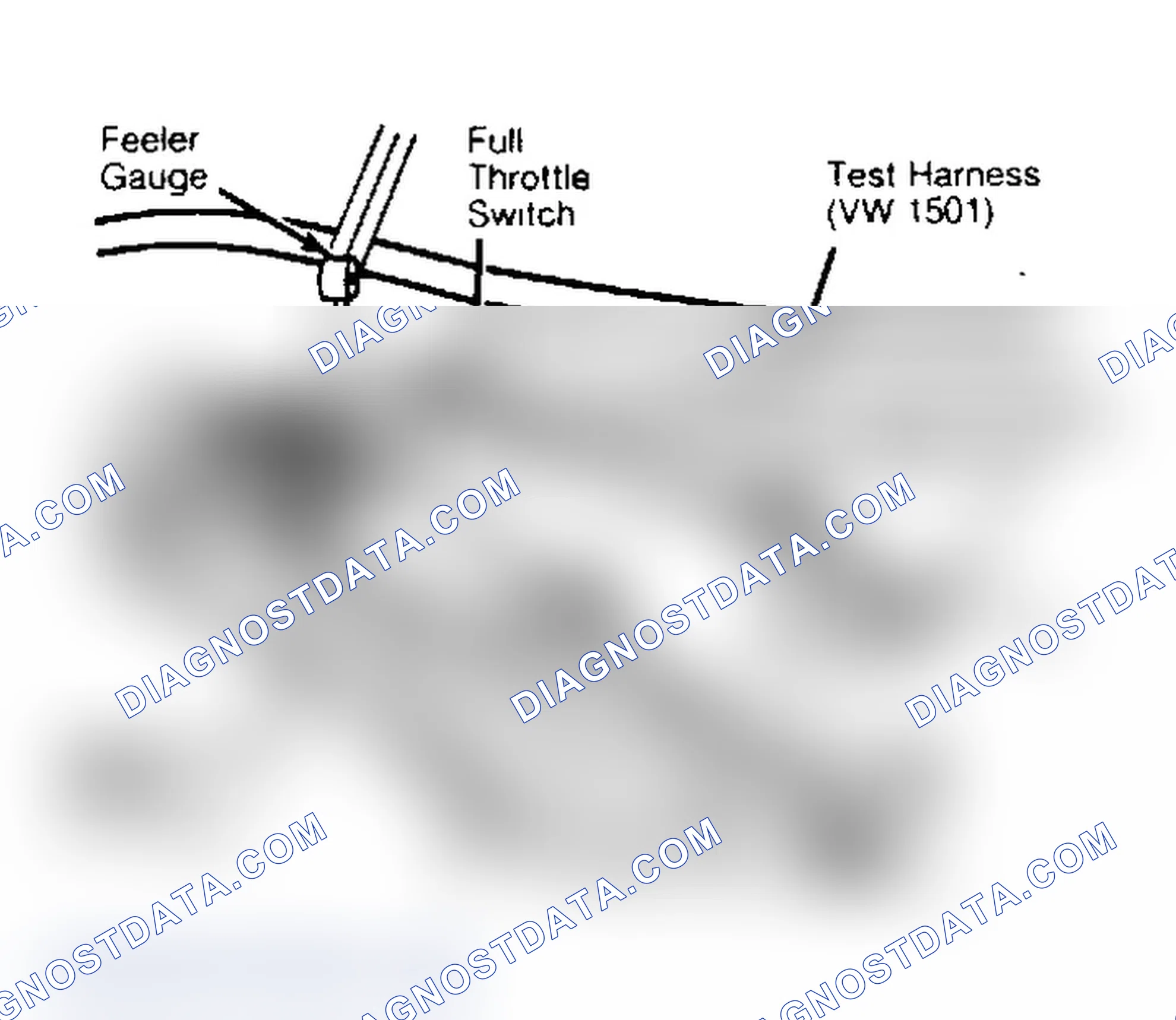 Scheme 56: Checking Throttle Idle Switch Adjustment