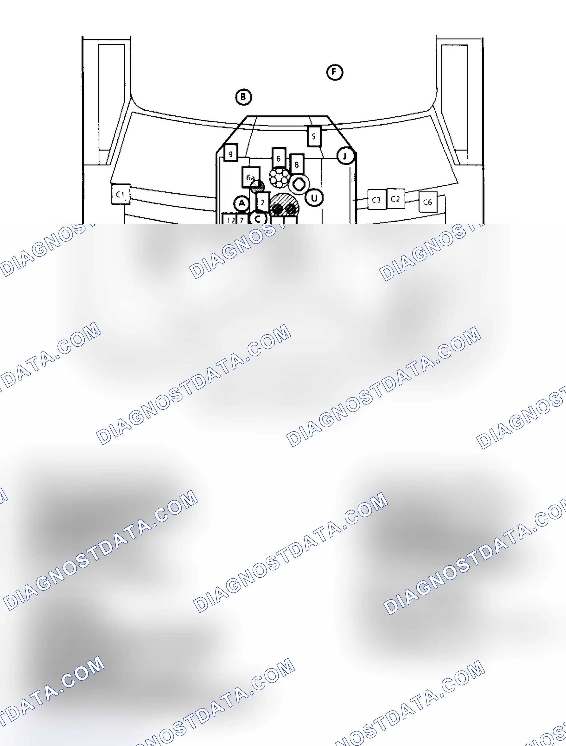 Scheme 145: Component Locations for Astro & Safari 4.3L