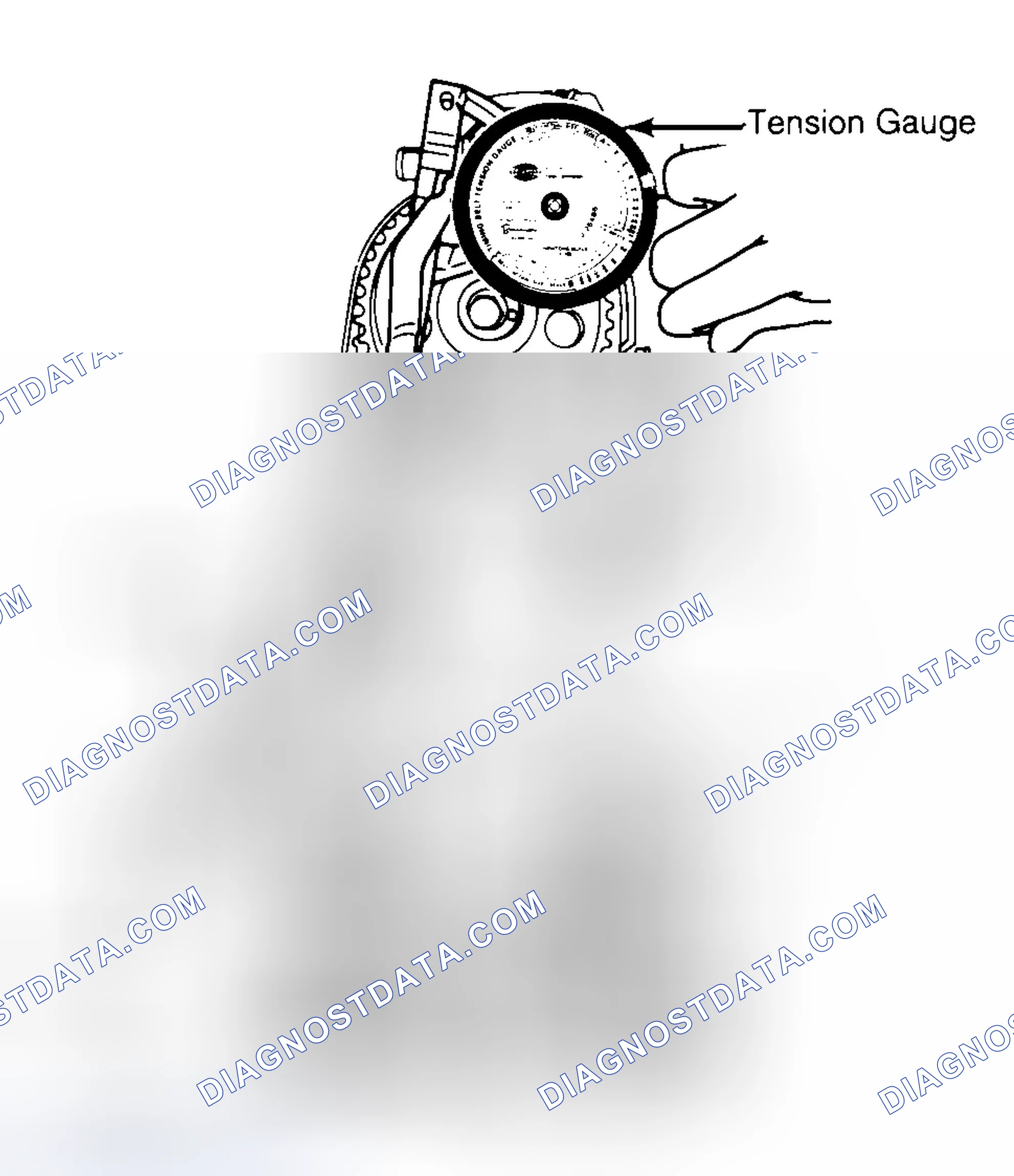 Scheme 3: Adjusting Typical Timing Belt Tension