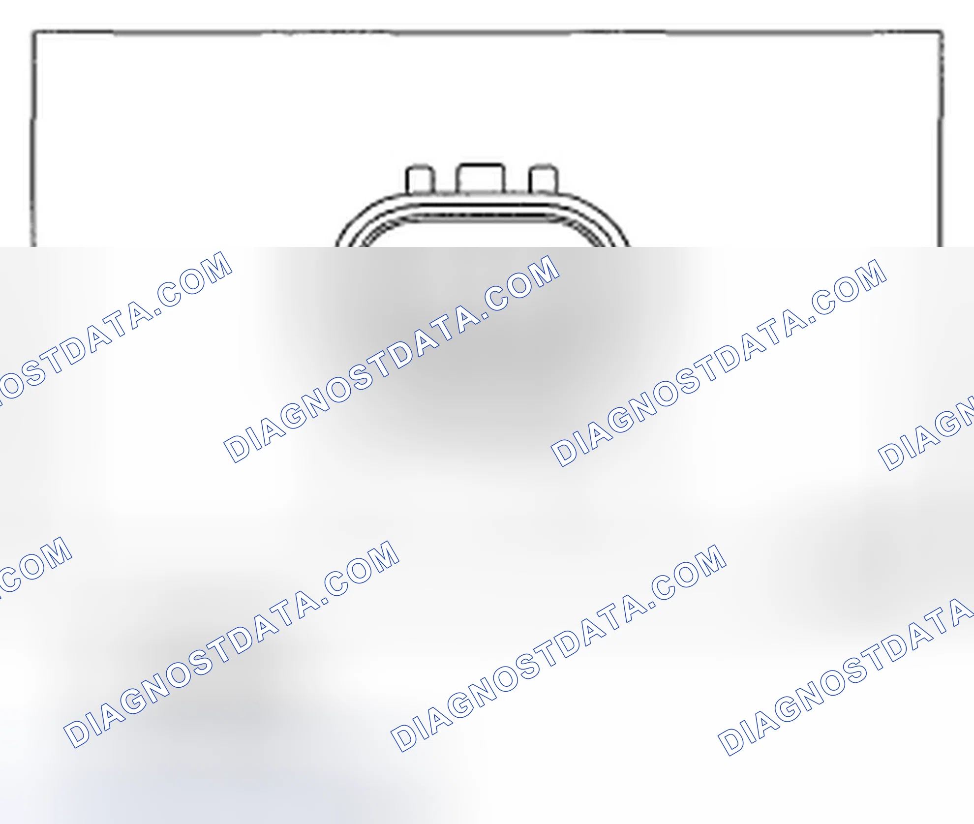 Scheme 25: VEHICLE HEIGHT SENSOR UNIT TERMINAL LAYOUT