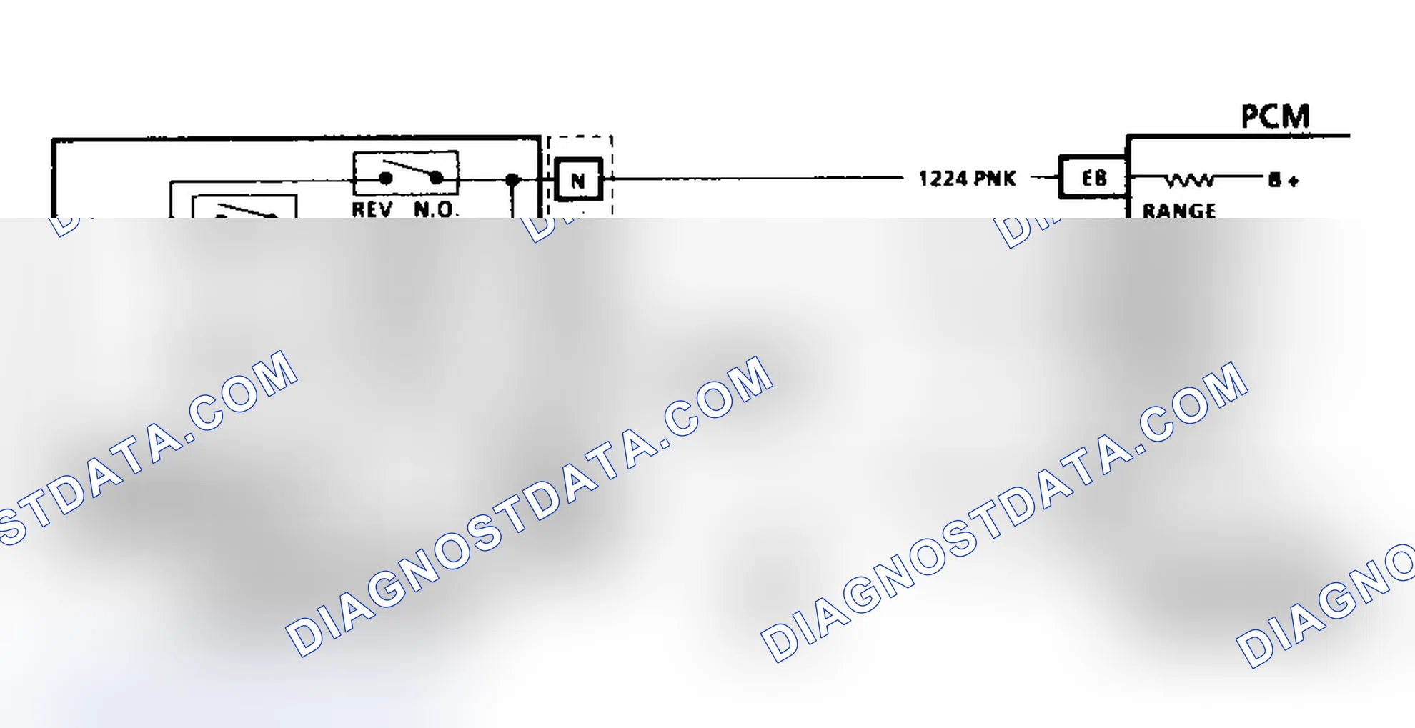 Scheme 279: Code 28 Schematic (4L60-E Transmission (Diesel) Transmission Range Pressure Switch