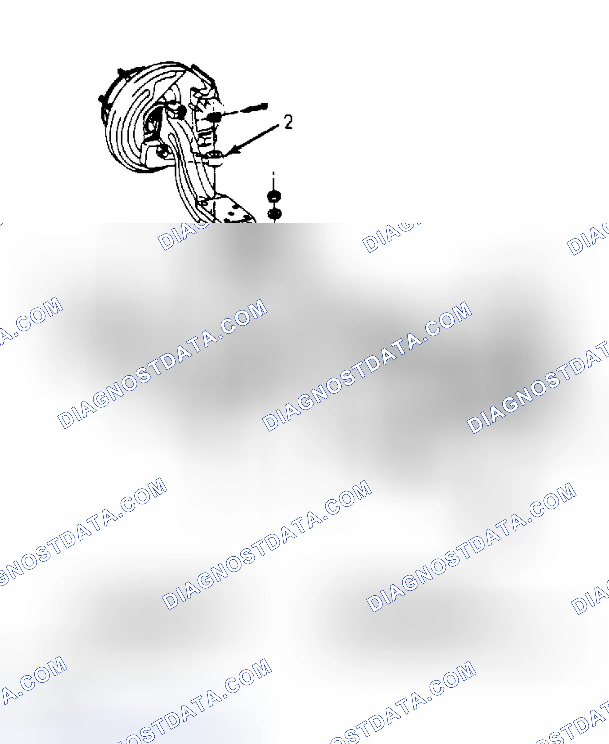 Scheme 5: View Of Steering Linkage (Commercial Van - I-Beam Axle)
