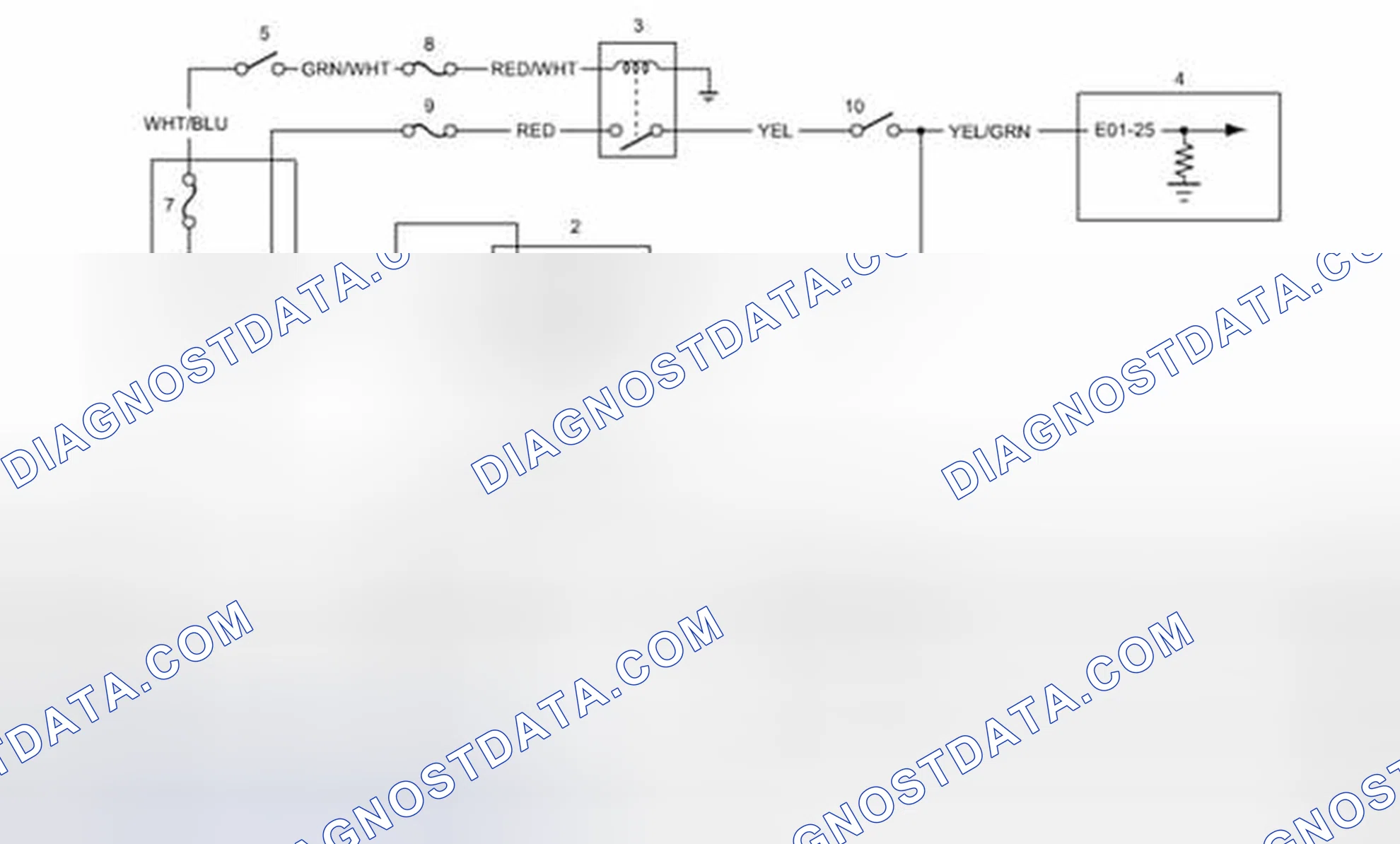 Scheme 32: Cranking System Circuit Diagram