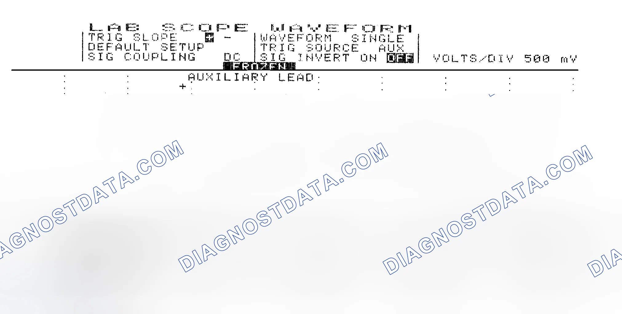 Scheme 14: Single Injector w/Excessive Current Flow - Current Pattern