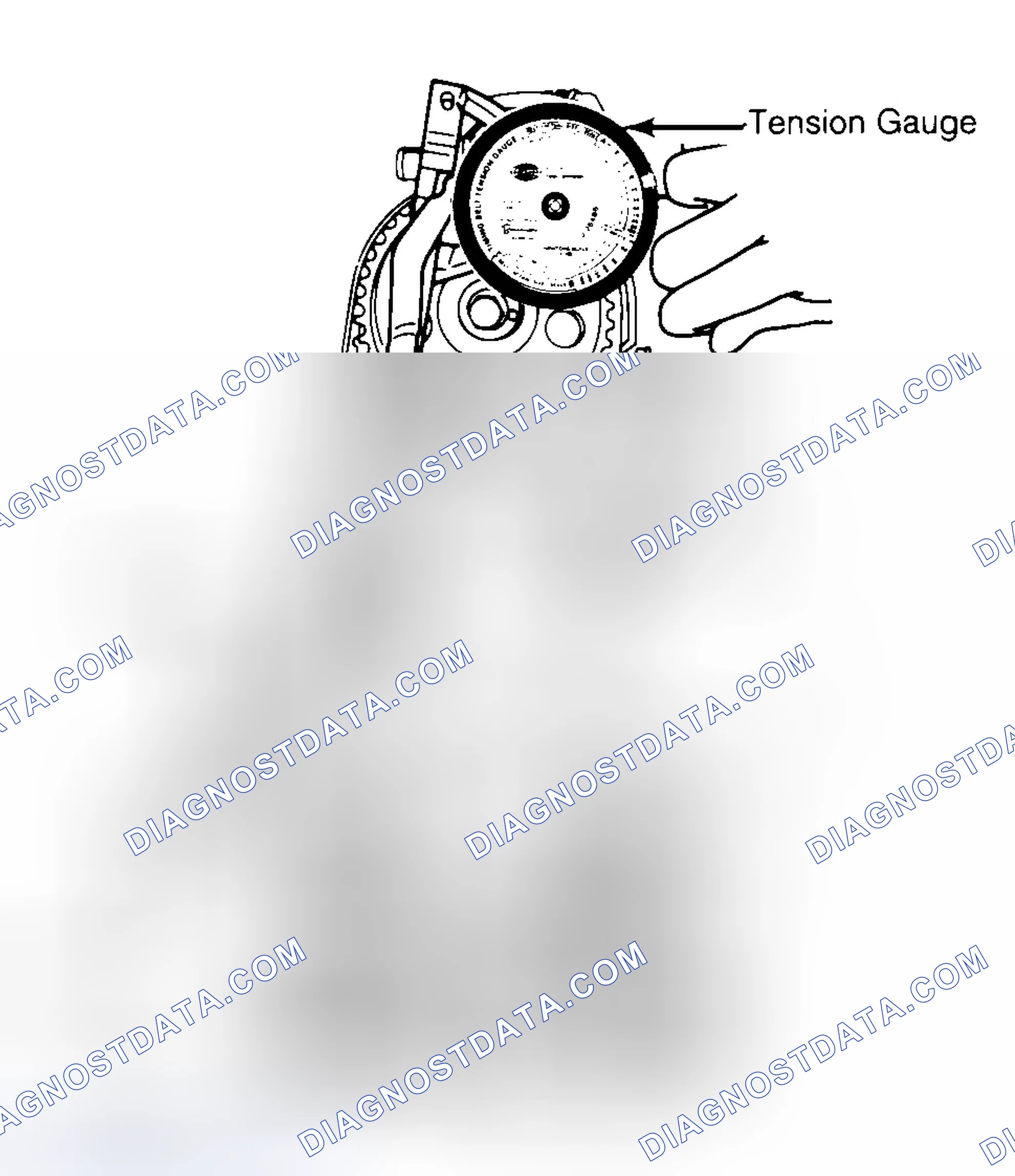 Scheme 3: Adjusting Typical Timing Belt Tension
