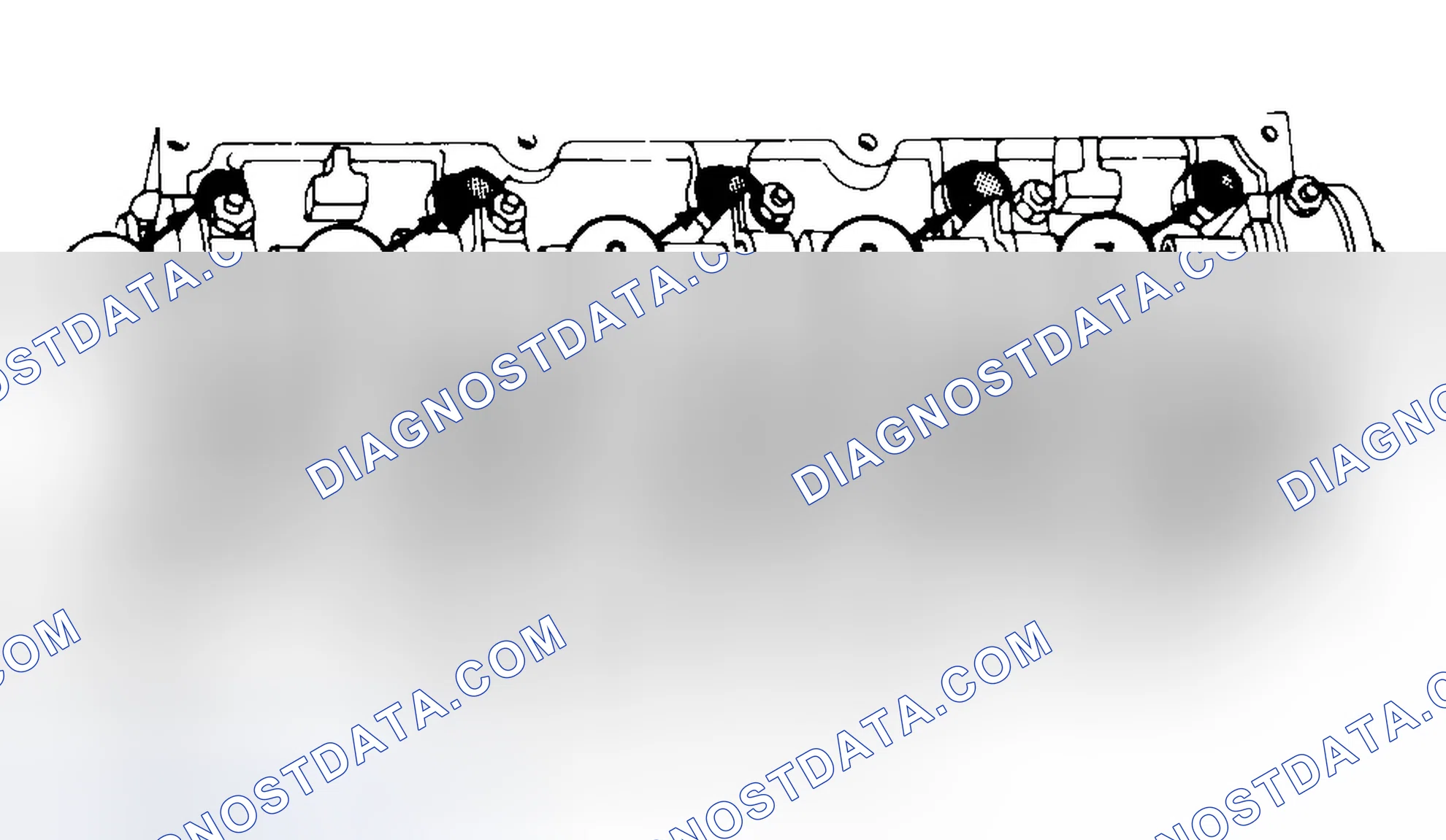Scheme 7: Typical Cylinder Head Tightening or Loosening Sequence