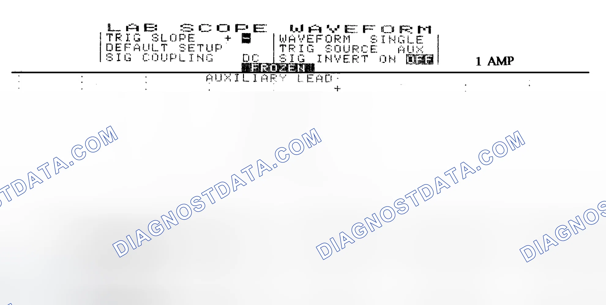 Scheme 20: Single Injector w/Normal Current Flow - Current Pattern