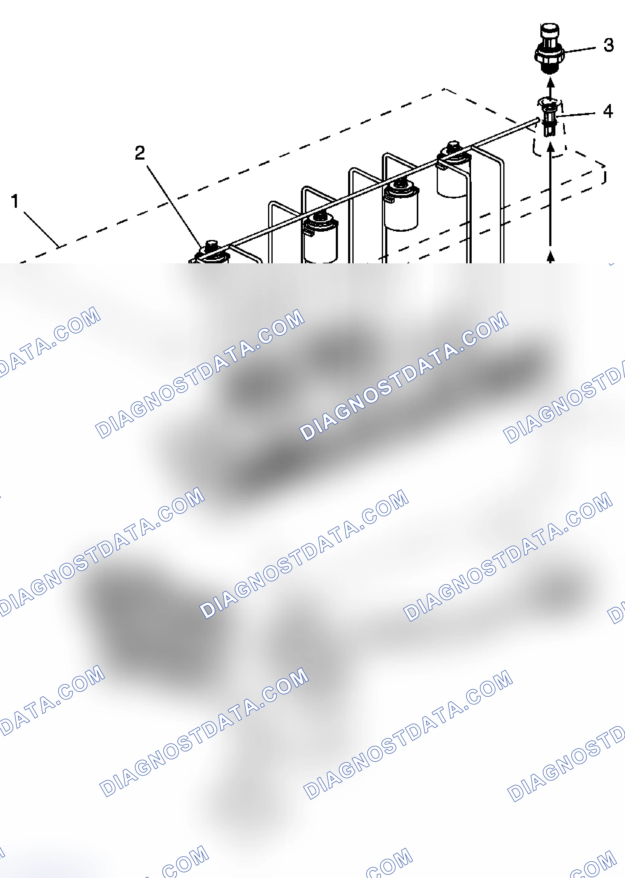 Scheme 70: Valve Lifter Oil Manifold Assembly