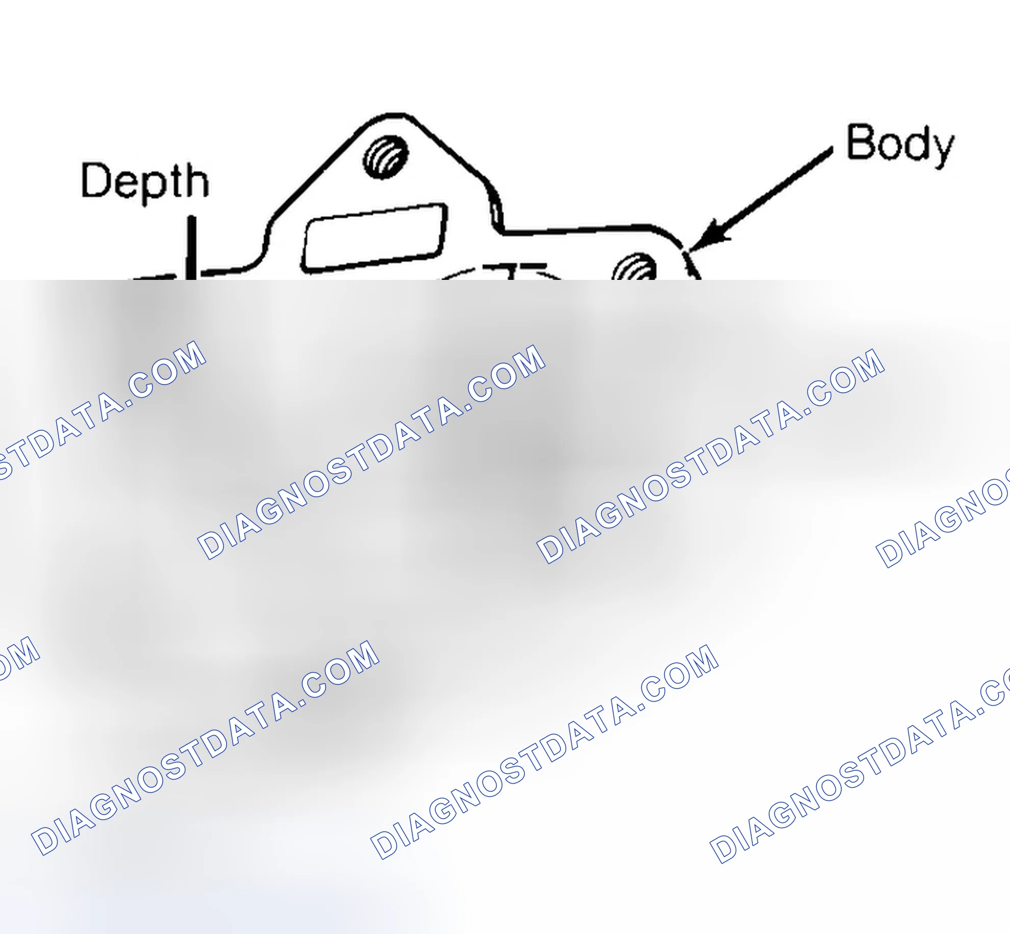 Scheme 35: Measuring Oil Pump Gear Cavity
