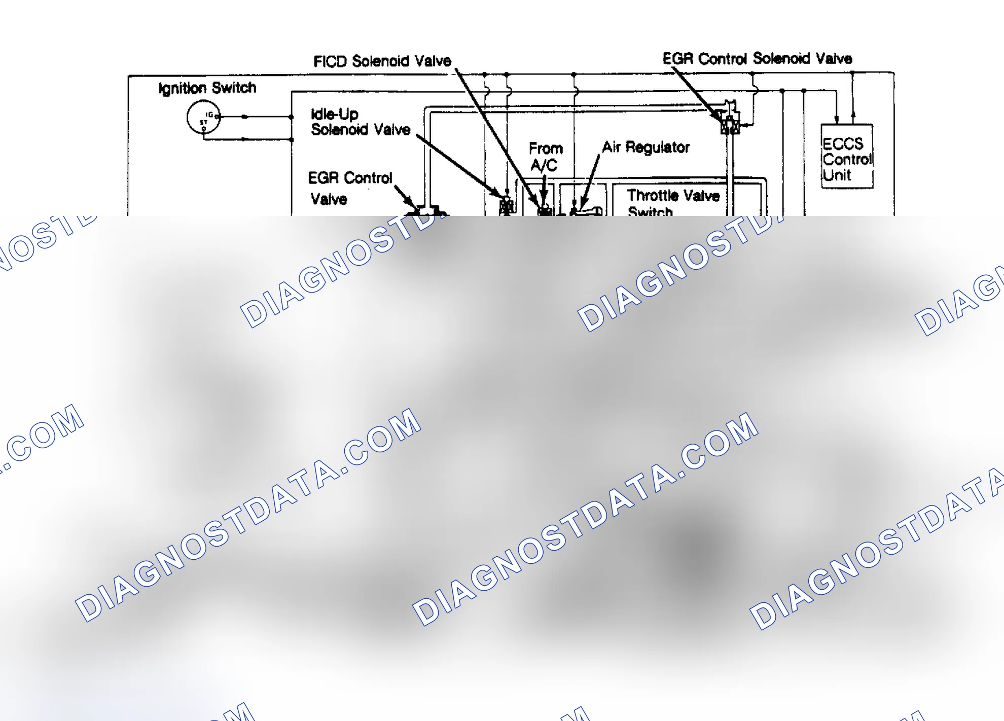 Scheme 20: Maxima ECCS Schematic & Vacuum Diagram Note direction of flow.