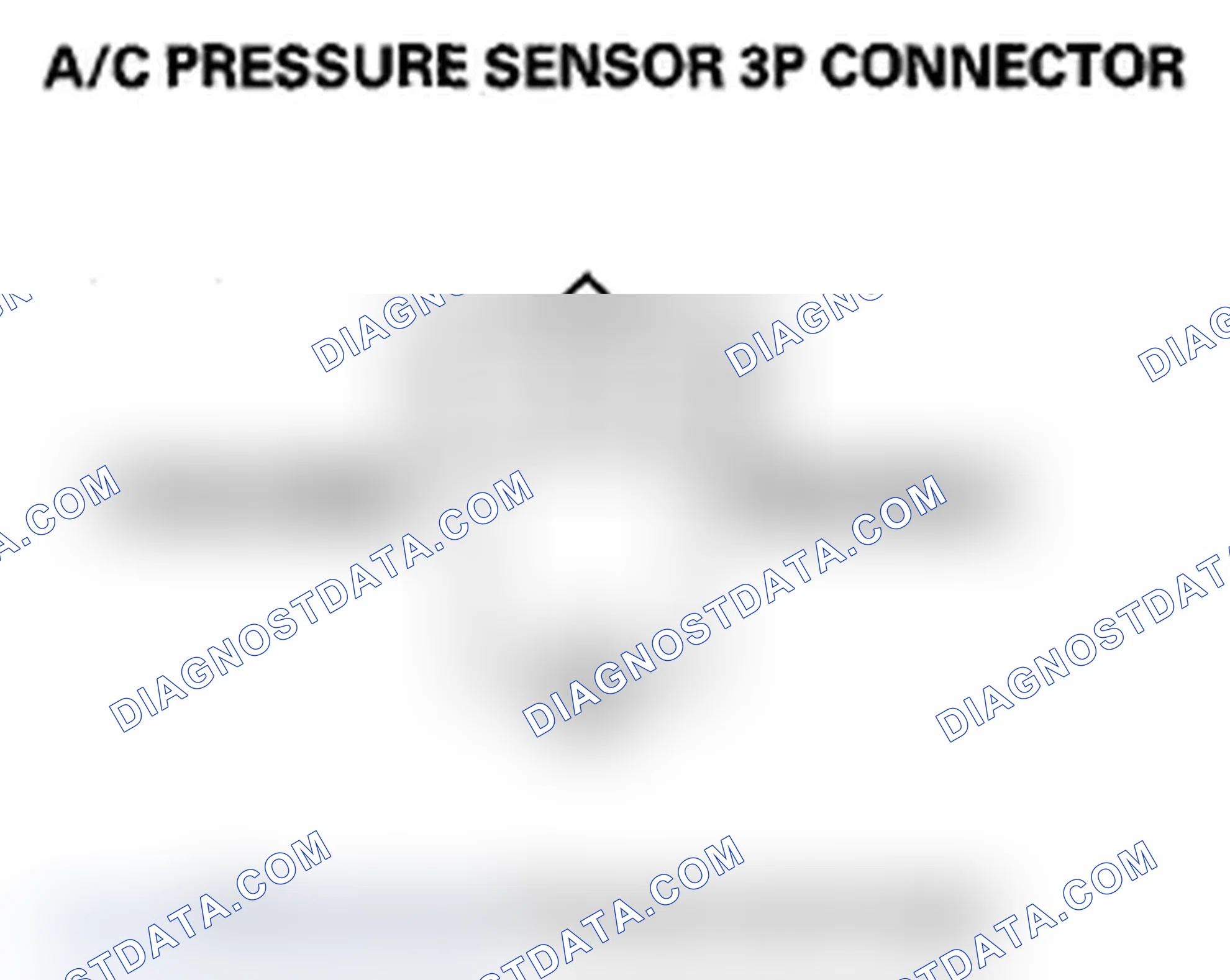 Scheme 305: DTC P0532: A/C Pressure Sensor Circuit Low Voltage