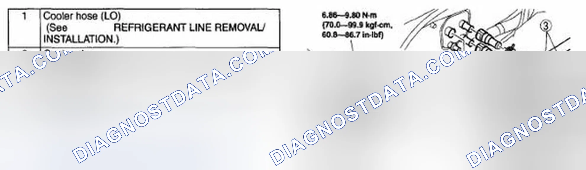 Scheme 116: A/C UNIT REMOVAL/INSTALLATION
