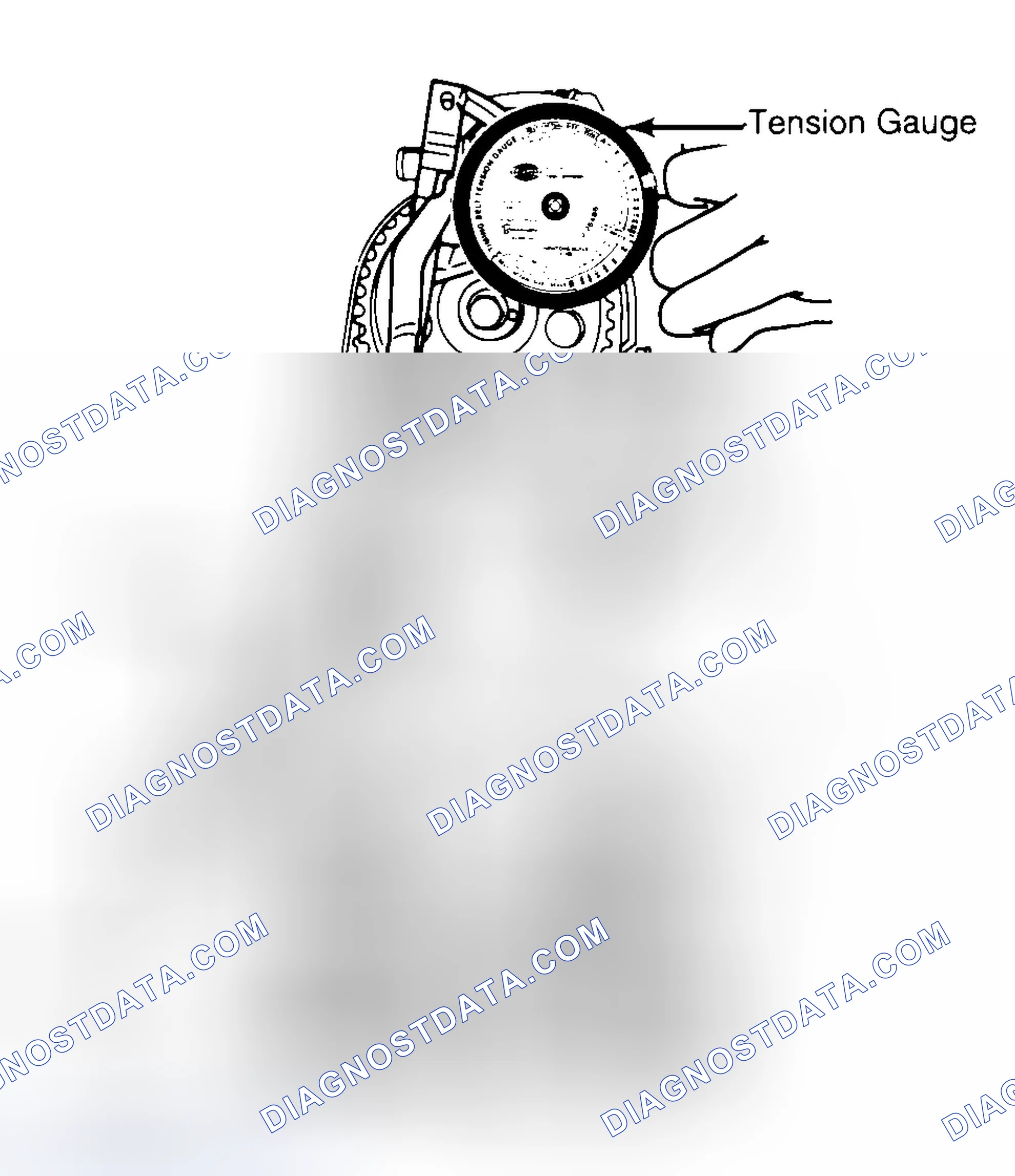 Scheme 3: Adjusting Typical Timing Belt Tension