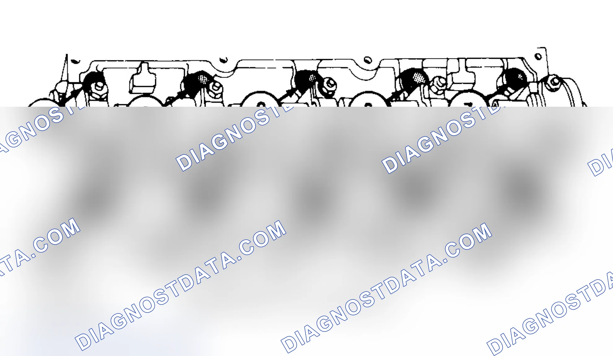 Scheme 3: Typical Cylinder Head Tightening or Loosening Sequence