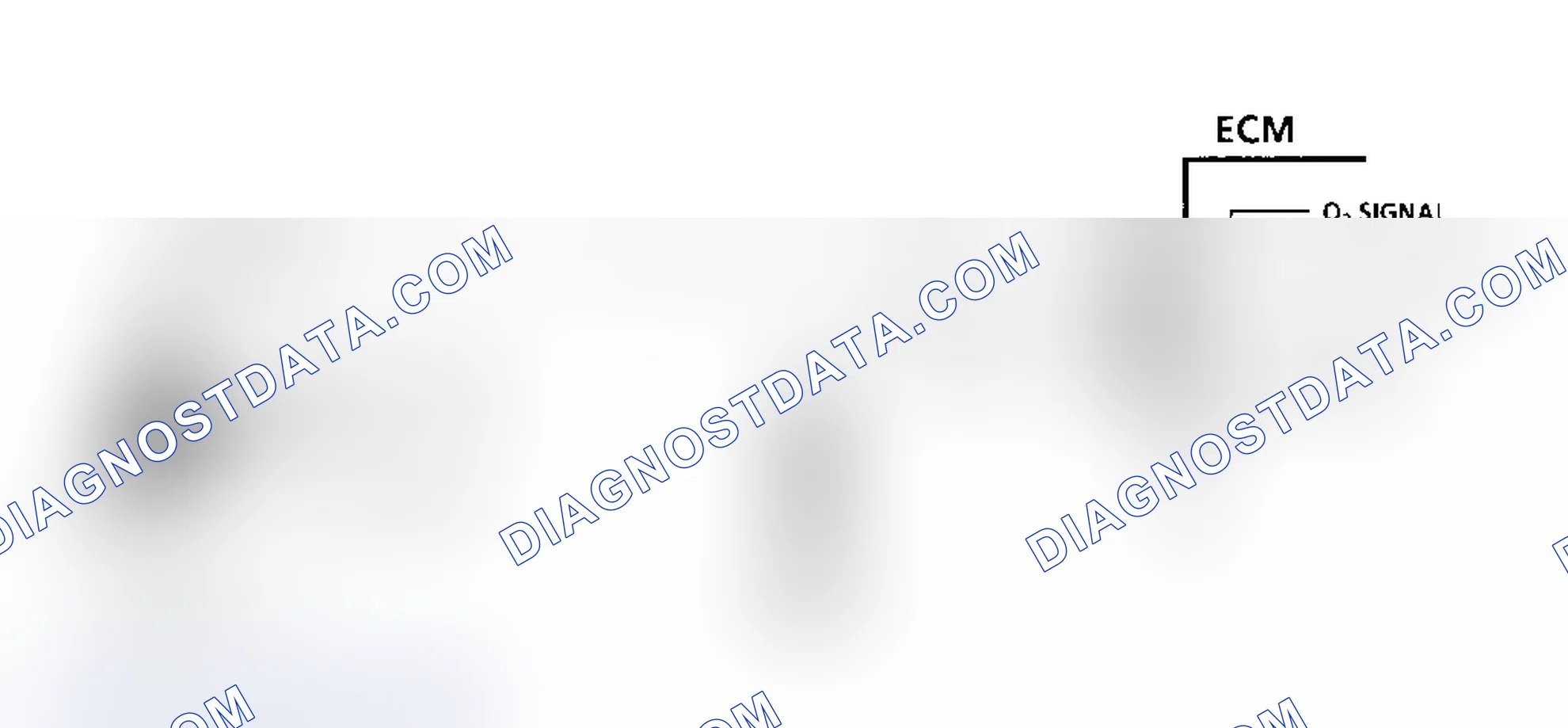 Scheme 37: Code 13: Open O2 Sensor Ckt Diag (3.3L C/H Body)