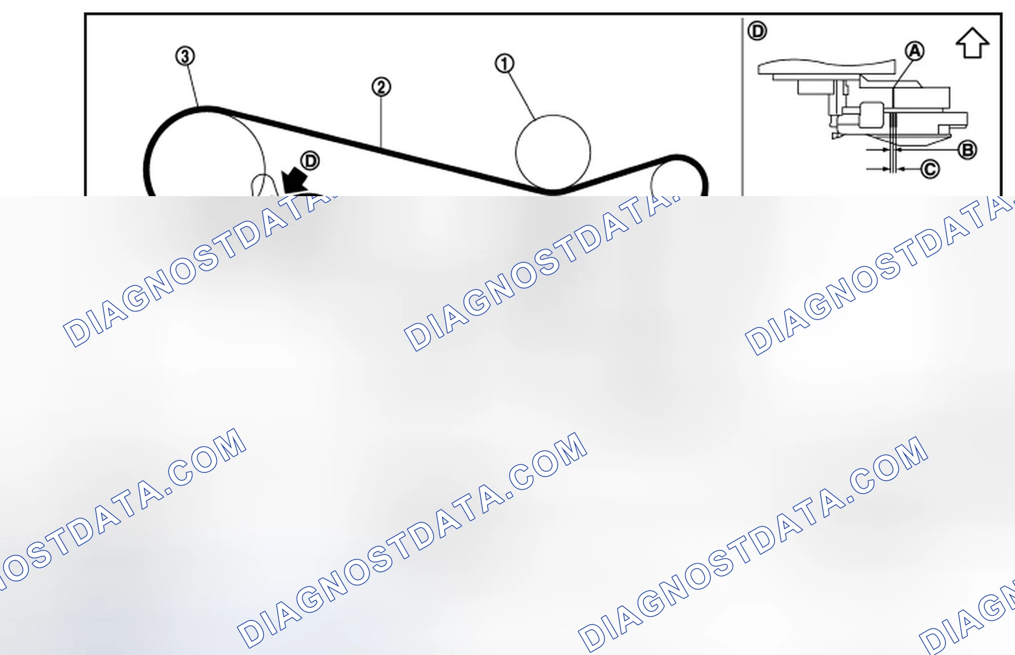 Scheme 36: DRIVE BELT : Exploded View