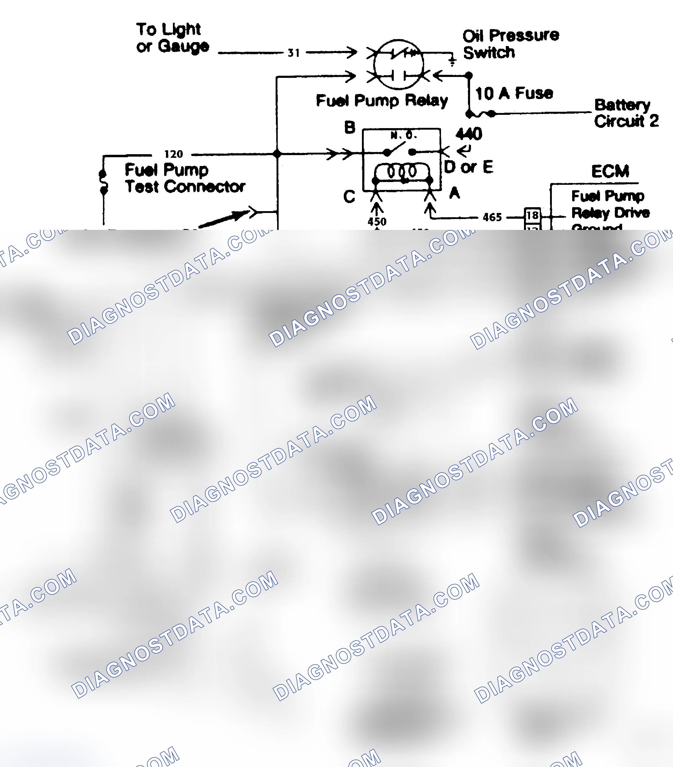 Scheme 64: Fuel Injection Wiring Diagram