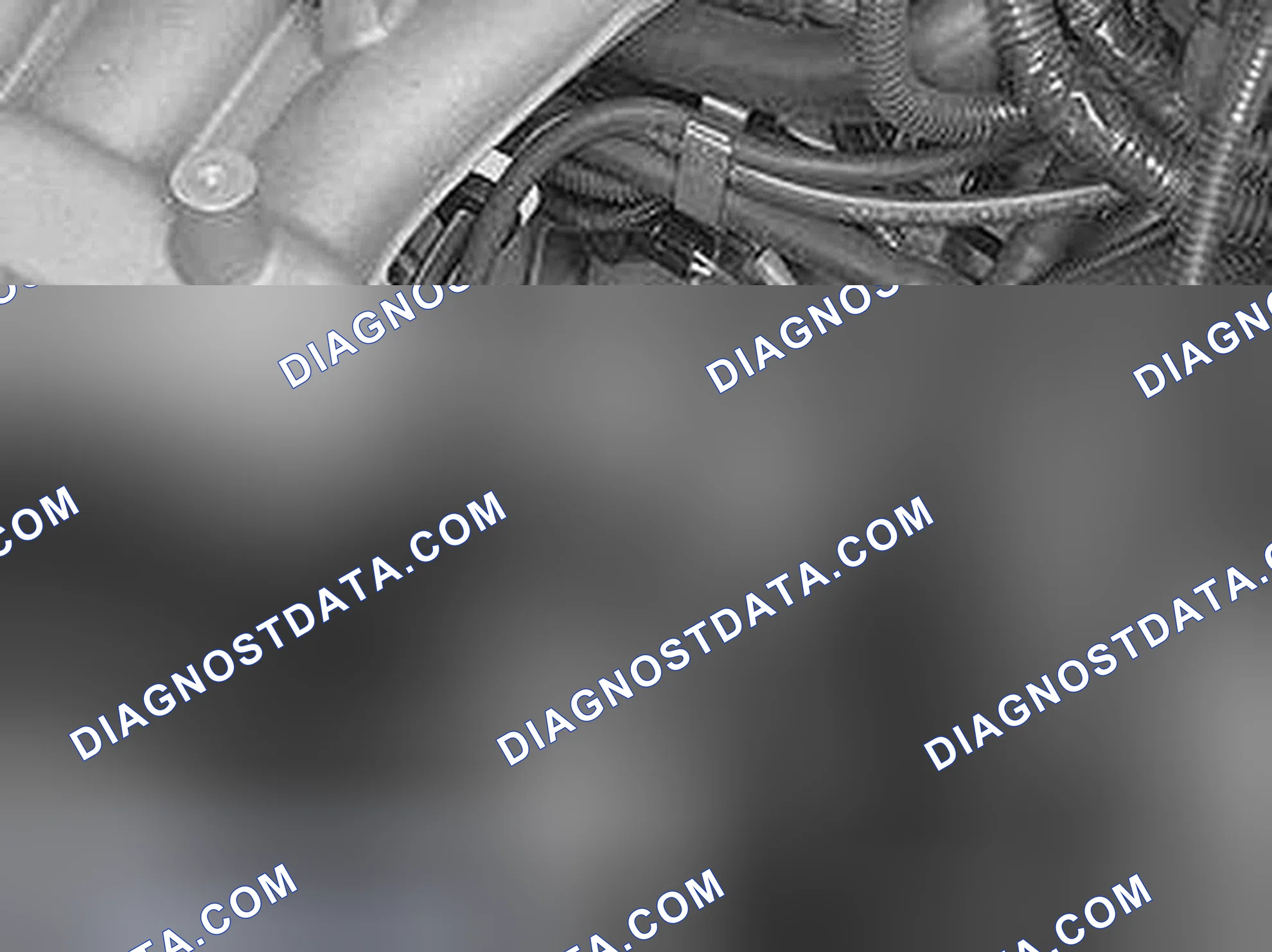 Scheme 313: Installing the crankshaft adjustment tool
