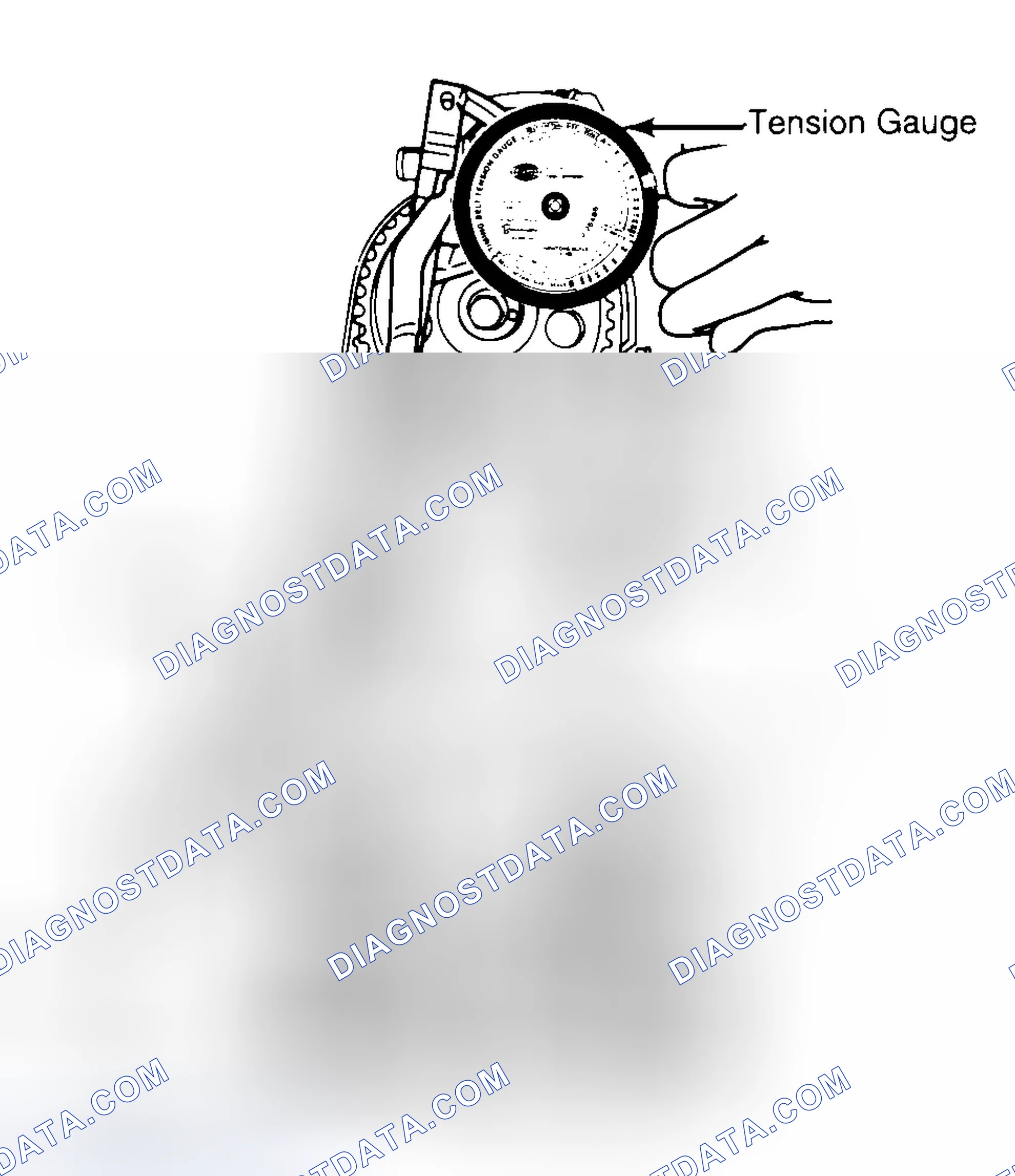 Scheme 3: Adjusting Typical Timing Belt Tension
