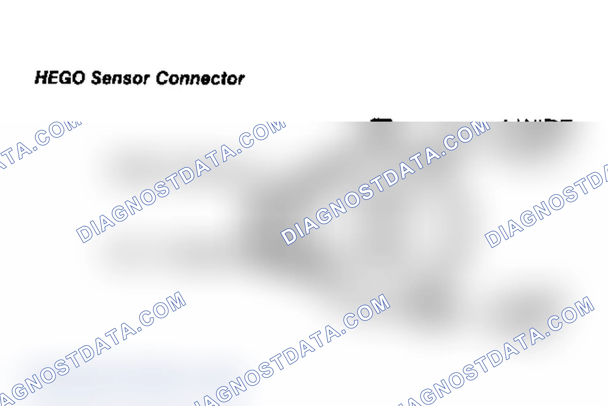 Scheme 110: HEGO Sensor Connector