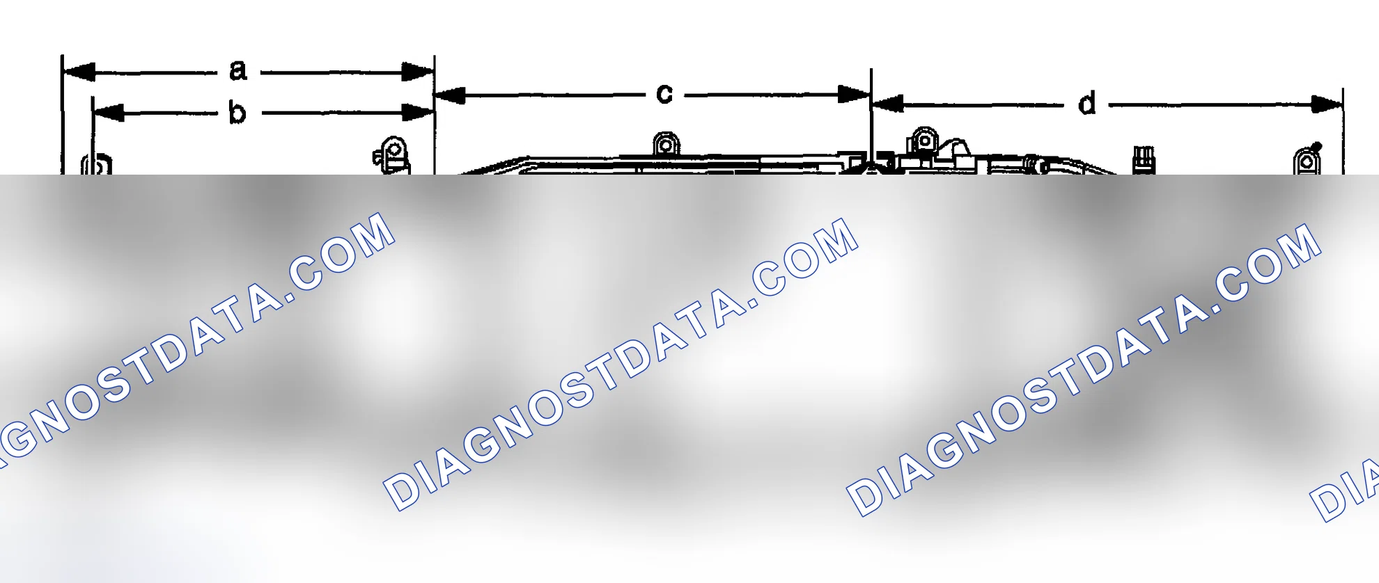 Scheme 2: Dimensions - Frame (1500 Suburban/Yukon XL/Avalanche 2WD & 4WD)