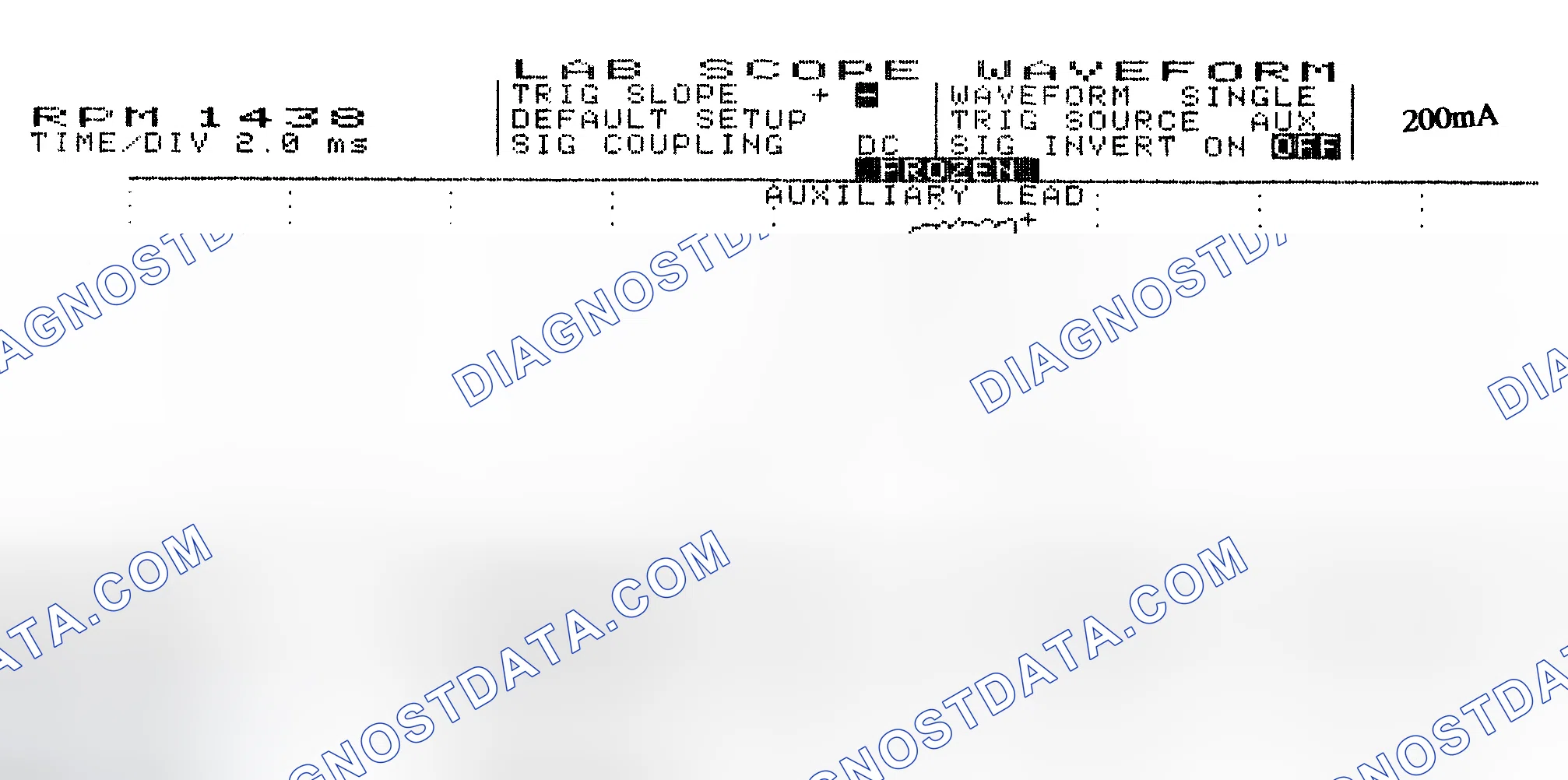 Scheme 15: Single Injector w/Normal Current Flow - Current Pattern