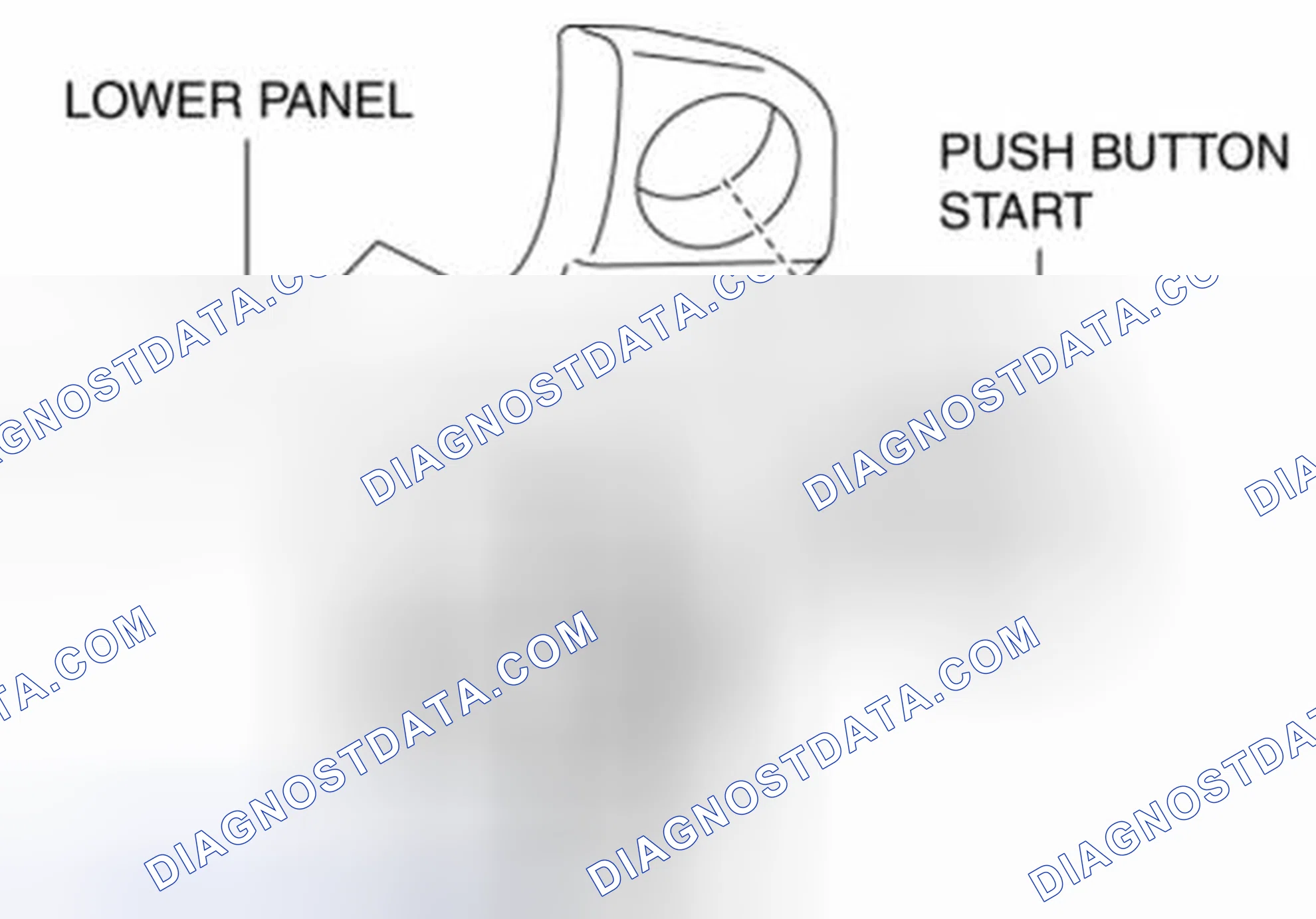 Scheme 15: PUSH BUTTON START REMOVAL/INSTALLATION [WITH ADVANCED KEYLESS ENTRY AND PUSH BUTTON START SYSTEM]