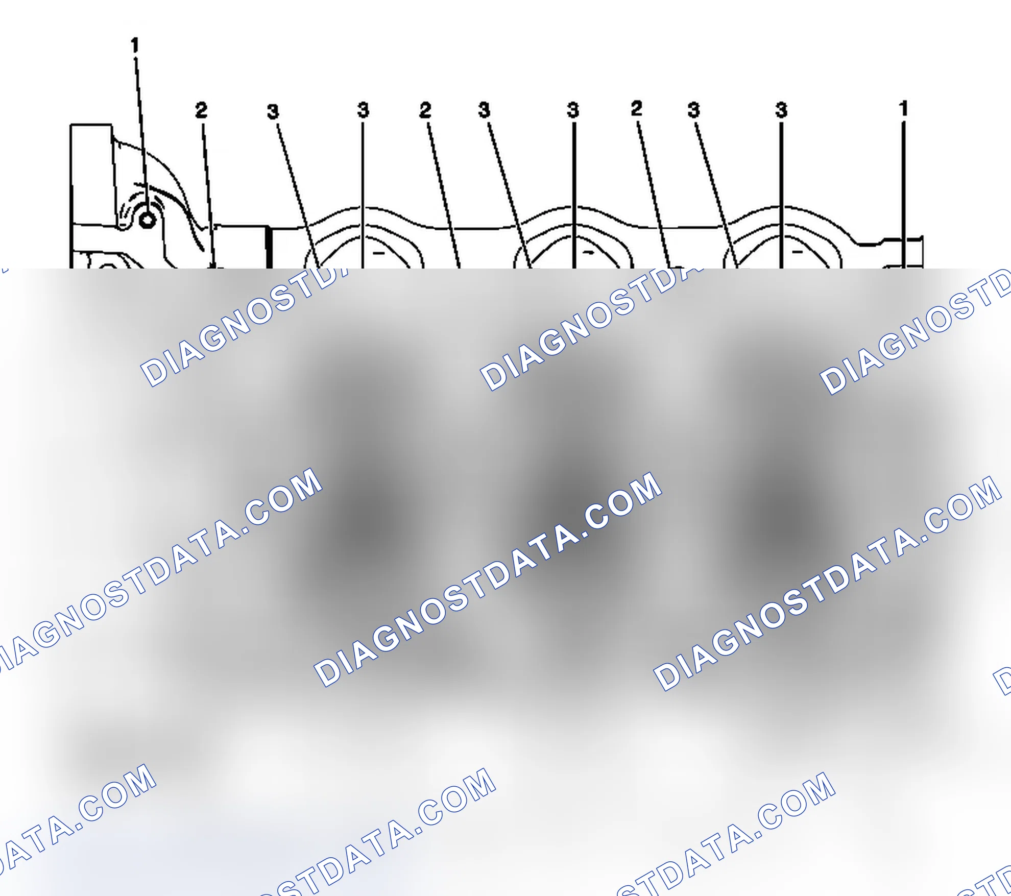 Scheme 30: Left Cylinder Head Camshaft Cover Face