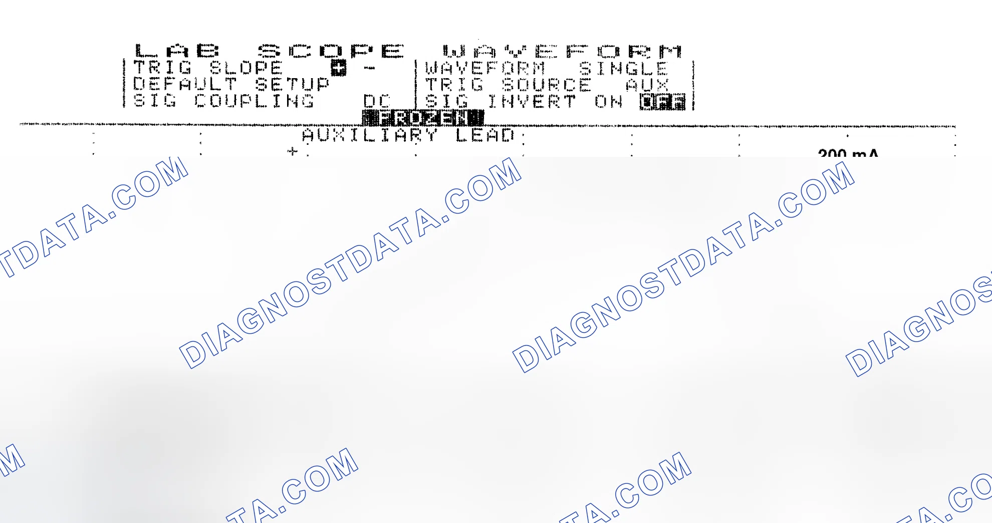 Scheme 13: Single Injector w/Normal Current Flow - Current Pattern