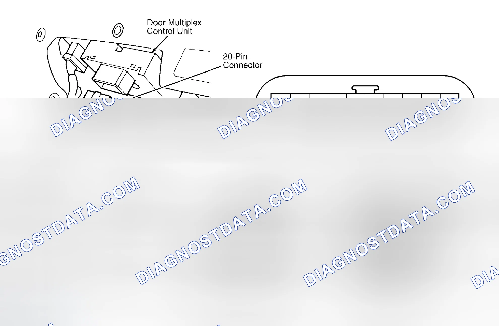 Scheme 3: DOOR MULTIPLEX CONTROL UNIT