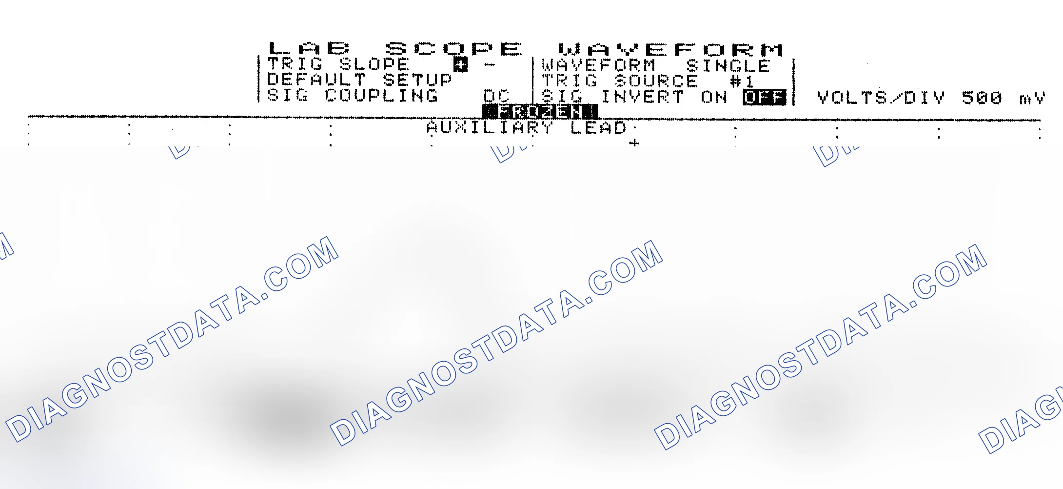Scheme 10: Single Injector w/Excessive Current Flow - Current Pattern