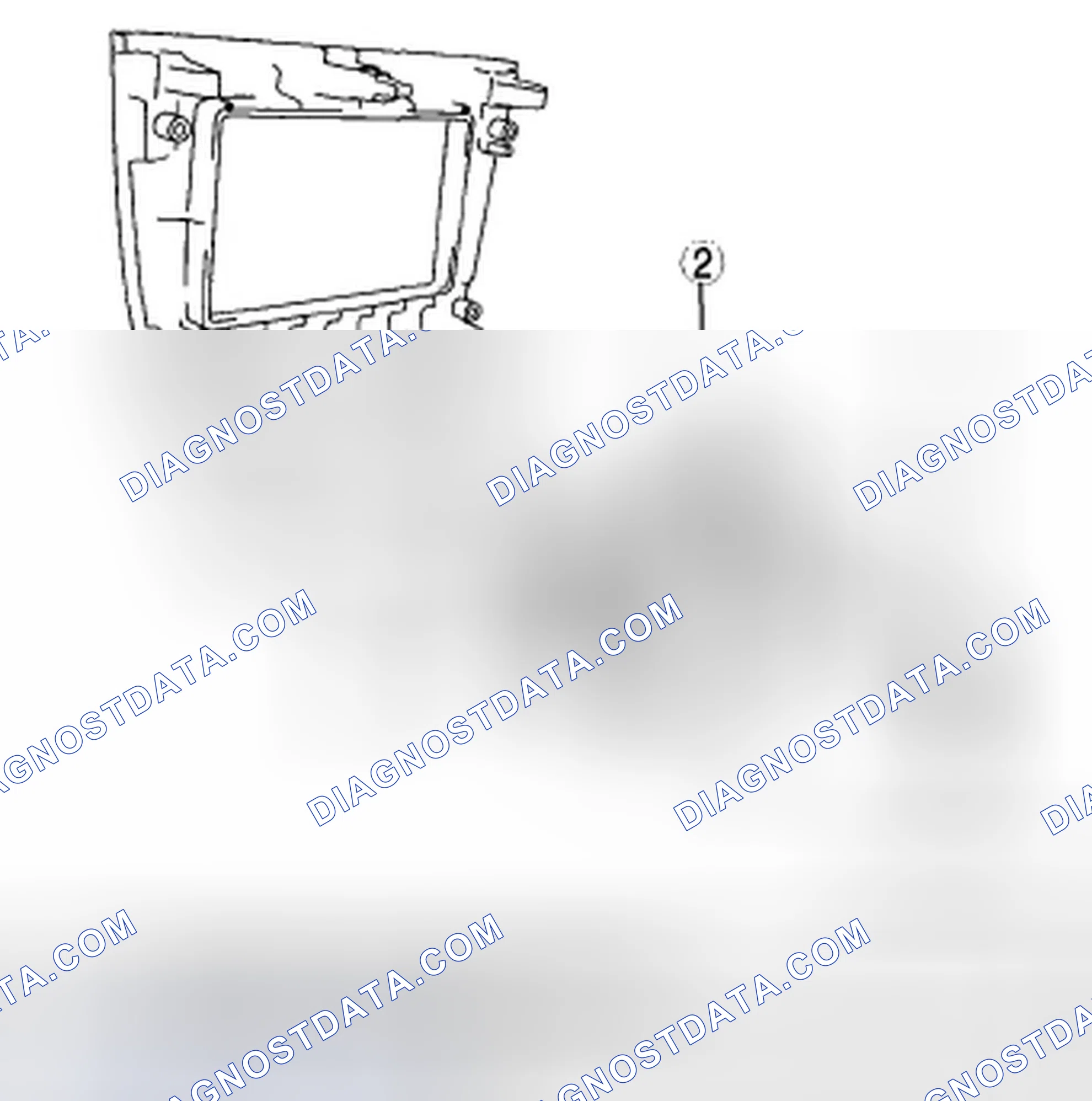 Scheme 43: CLIMATE CONTROL UNIT REMOVAL/INSTALLATION [FULL-AUTO AIR CONDITIONER]