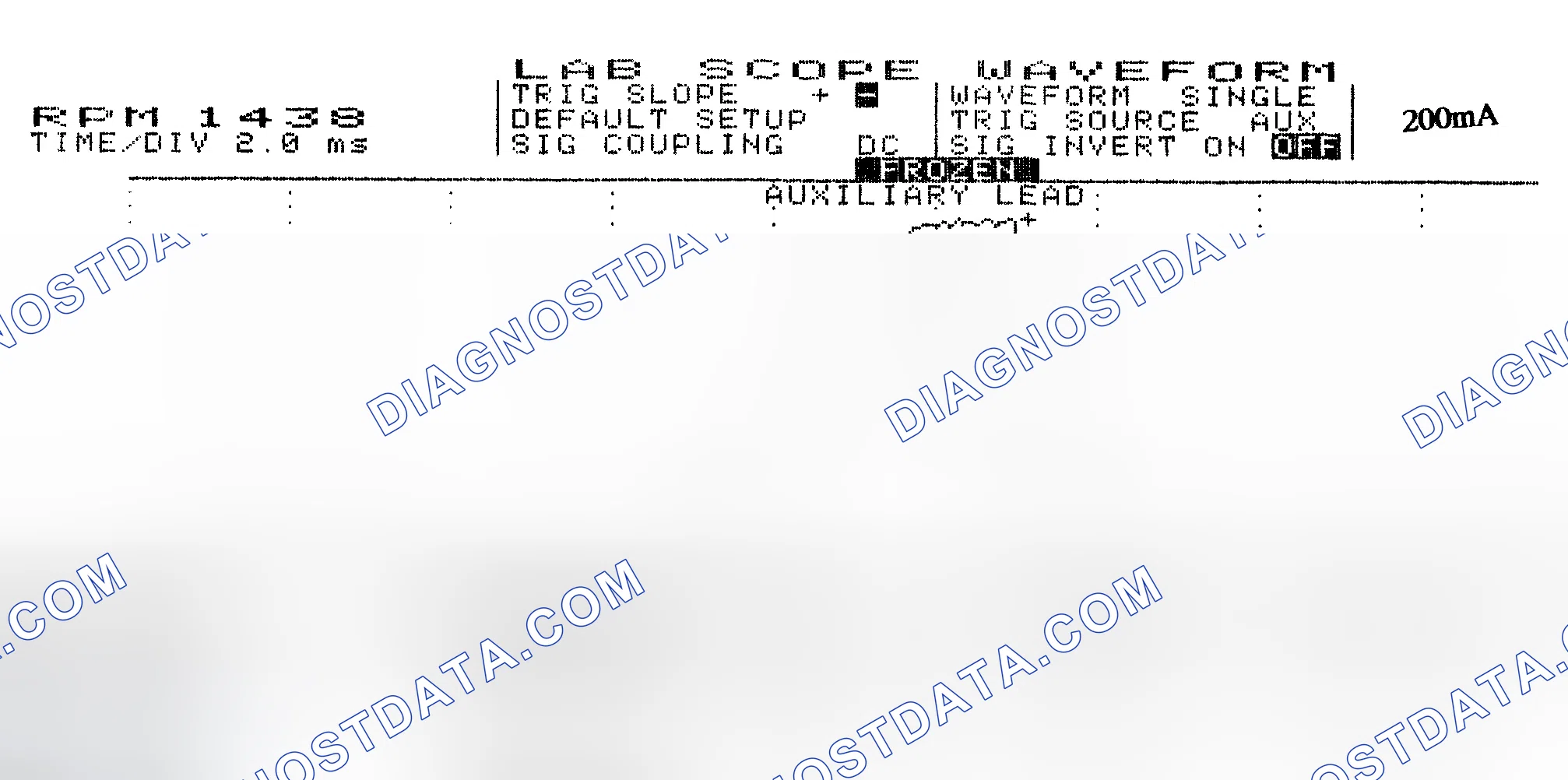 Scheme 15: Single Injector w/Normal Current Flow - Current Pattern