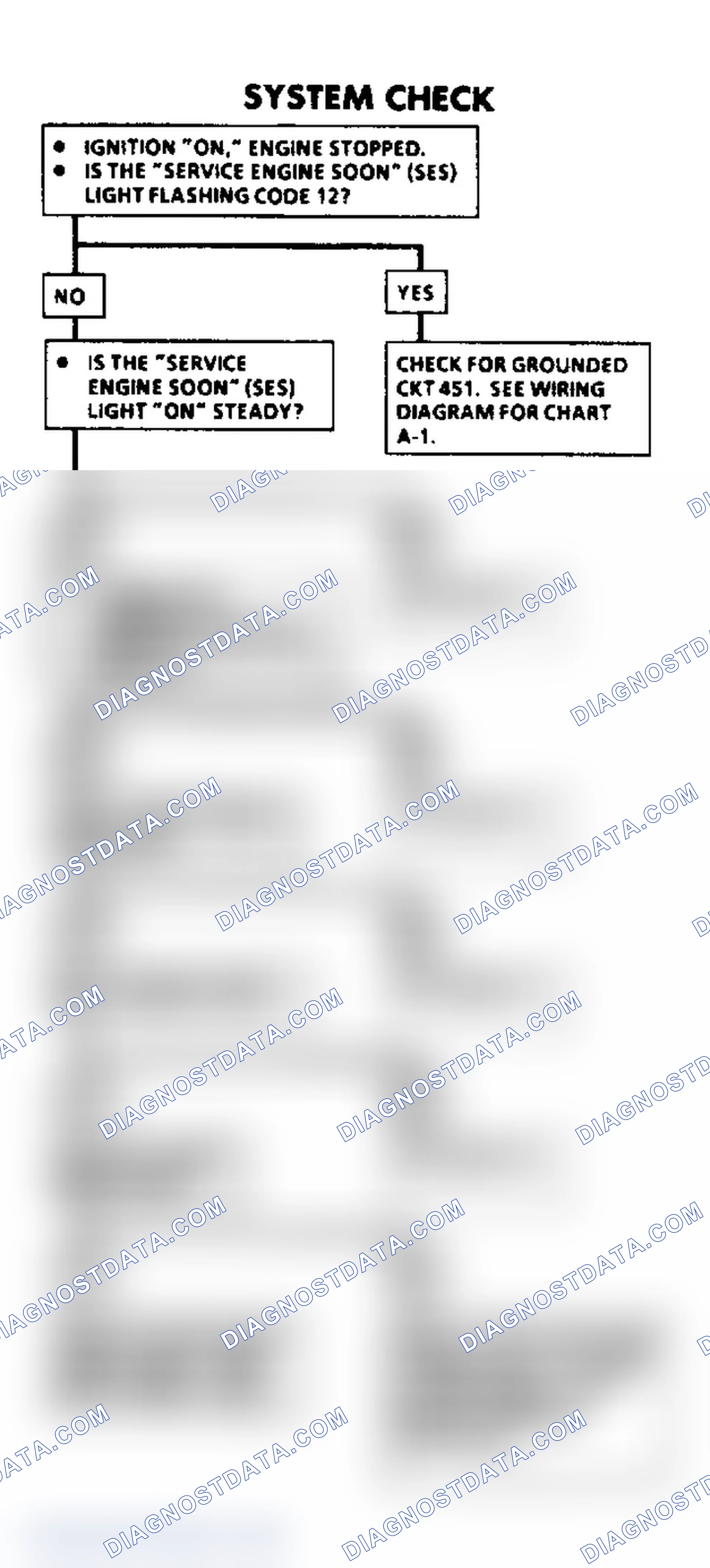 Scheme 27: System Check Flow Chart