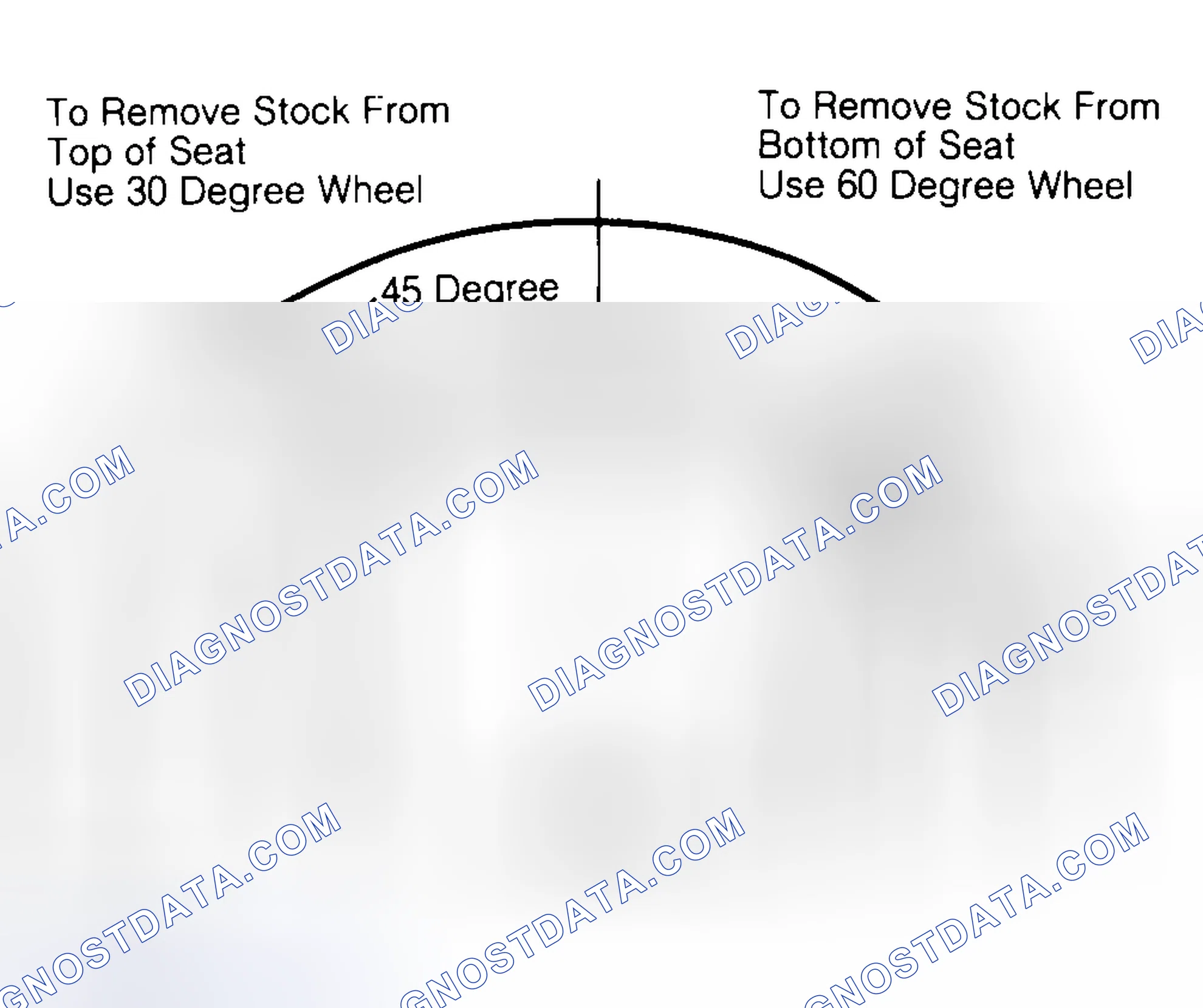 Scheme 19: Adjusting Valve Seat Width