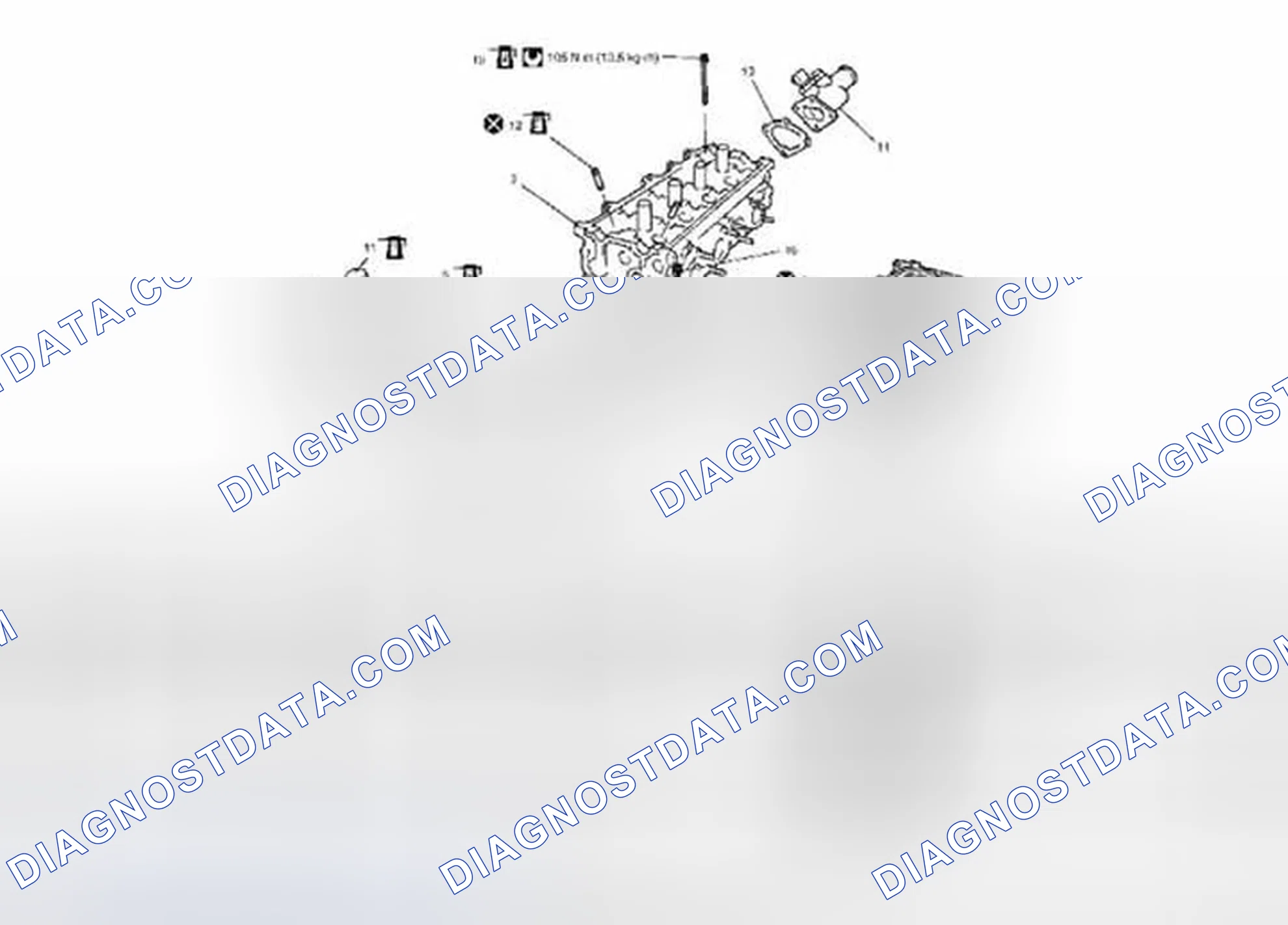Scheme 158: Valves and Cylinder Head Components