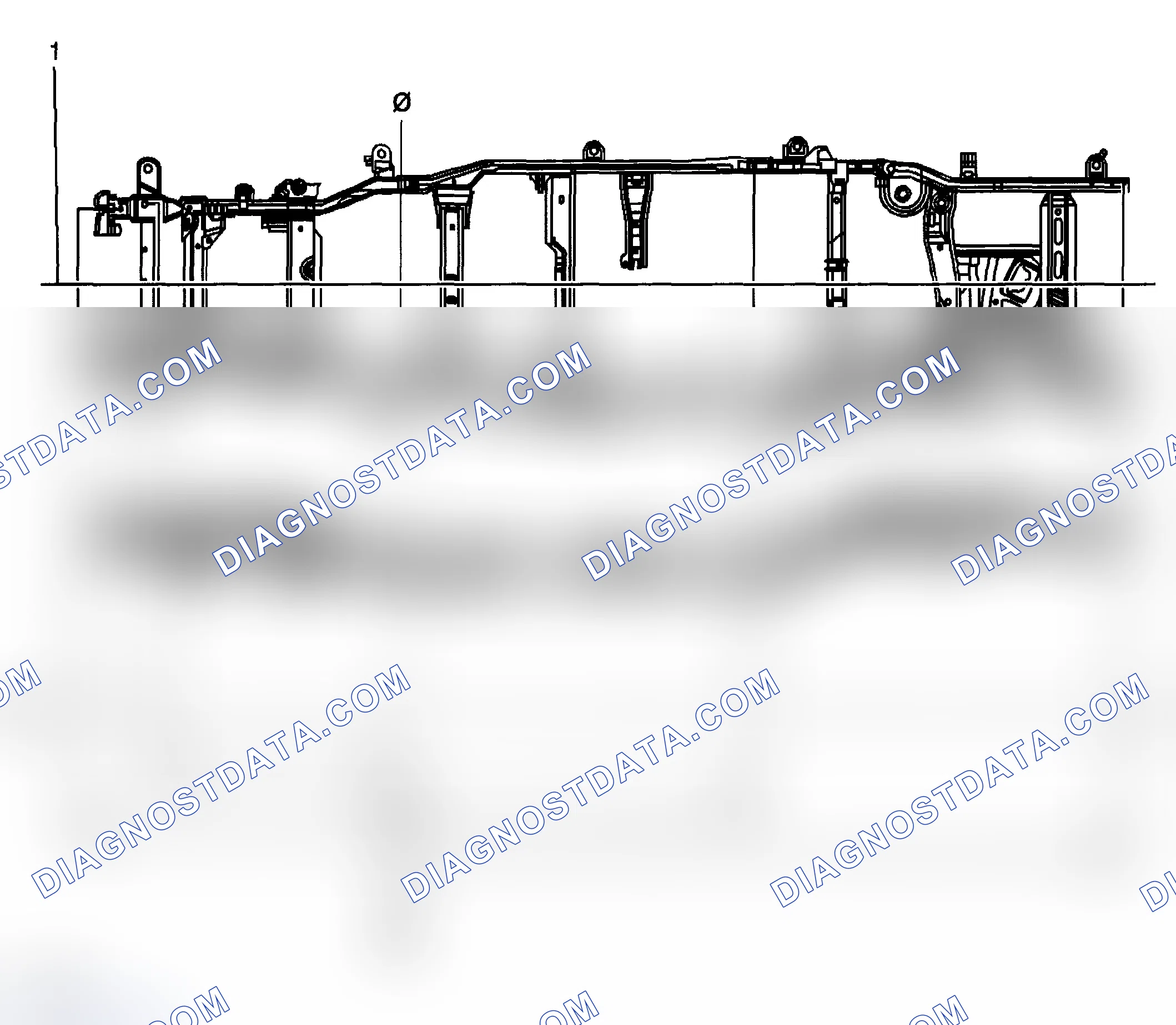 Scheme 1: Dimensions - Frame (1500 Suburban/Yukon XL 2WD/4WD)