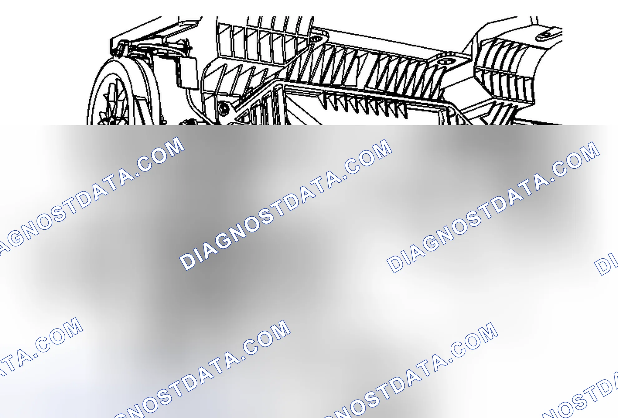 Scheme 66: Duct Air Temperature Sensor Replacement - Lower Left Side