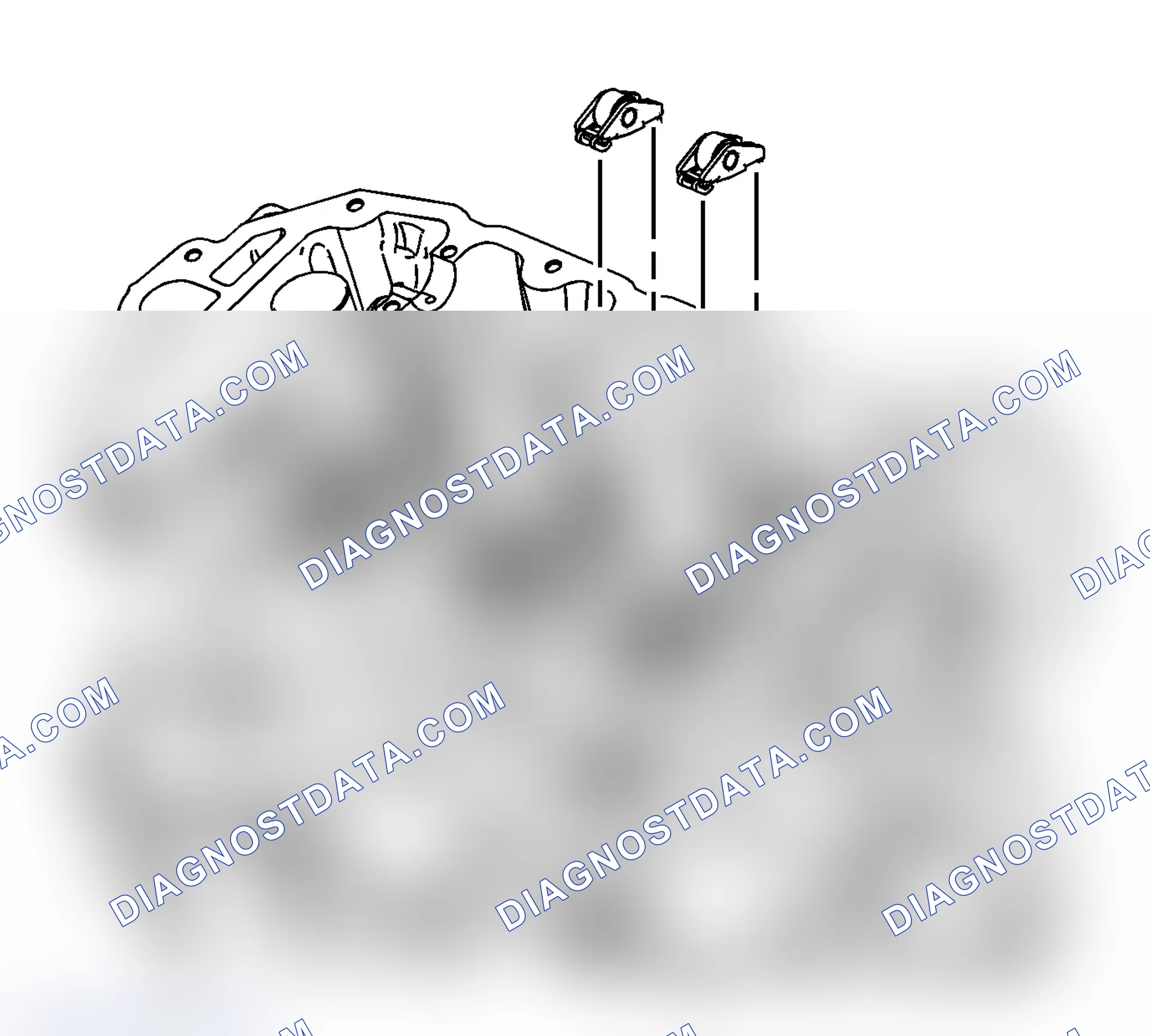 Scheme 42: Valve Rocker Arm Removal - Right Side