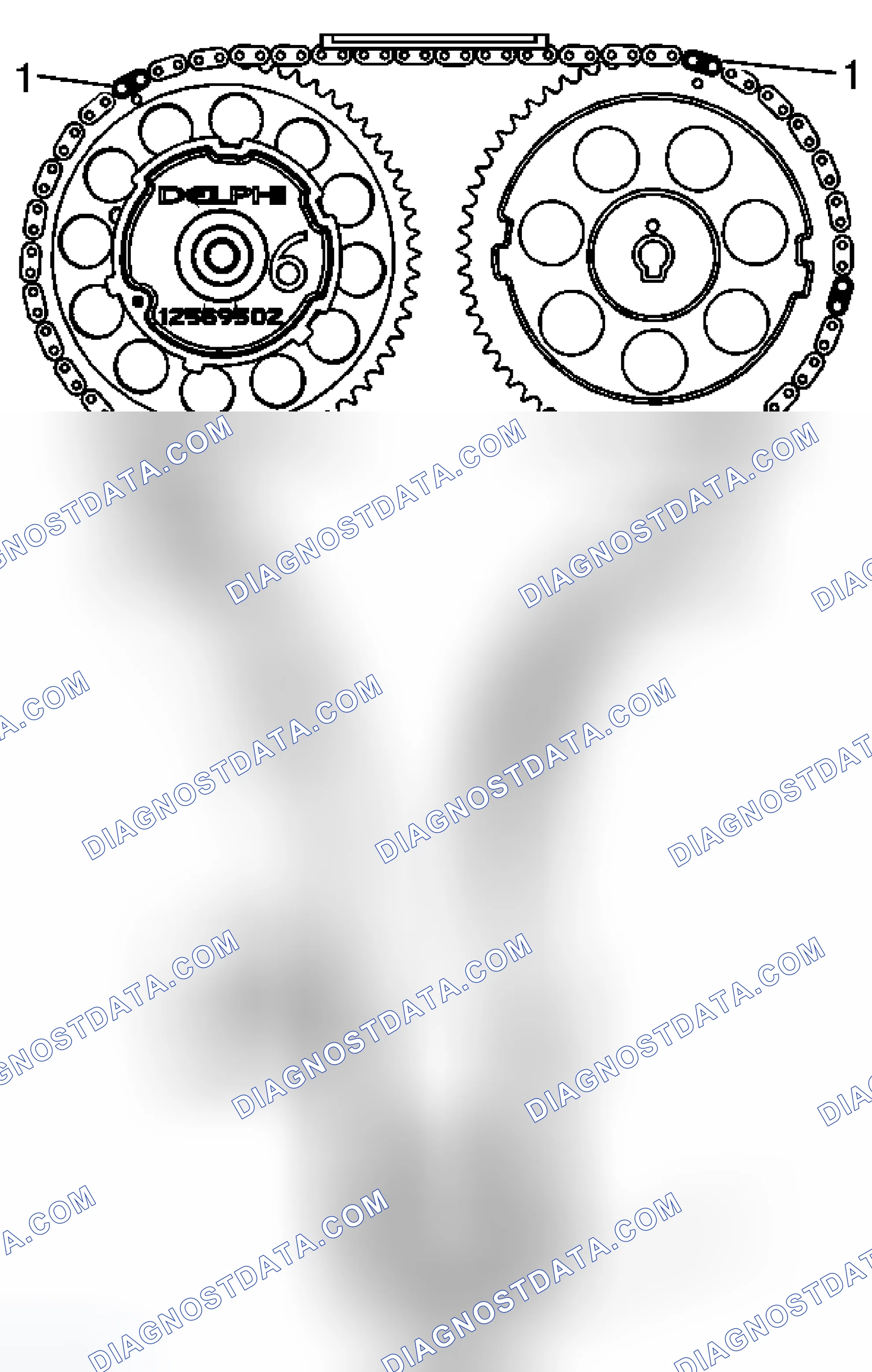Scheme 55: Timing Chain Alignment Diagram