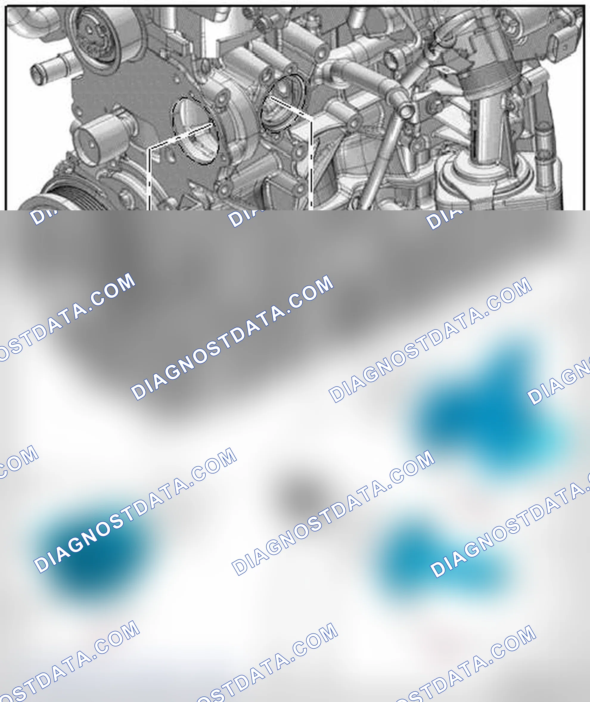 Scheme 15: COOLANT PUMP AND COOLANT THERMOSTAT ASSEMBLY OVERVIEW