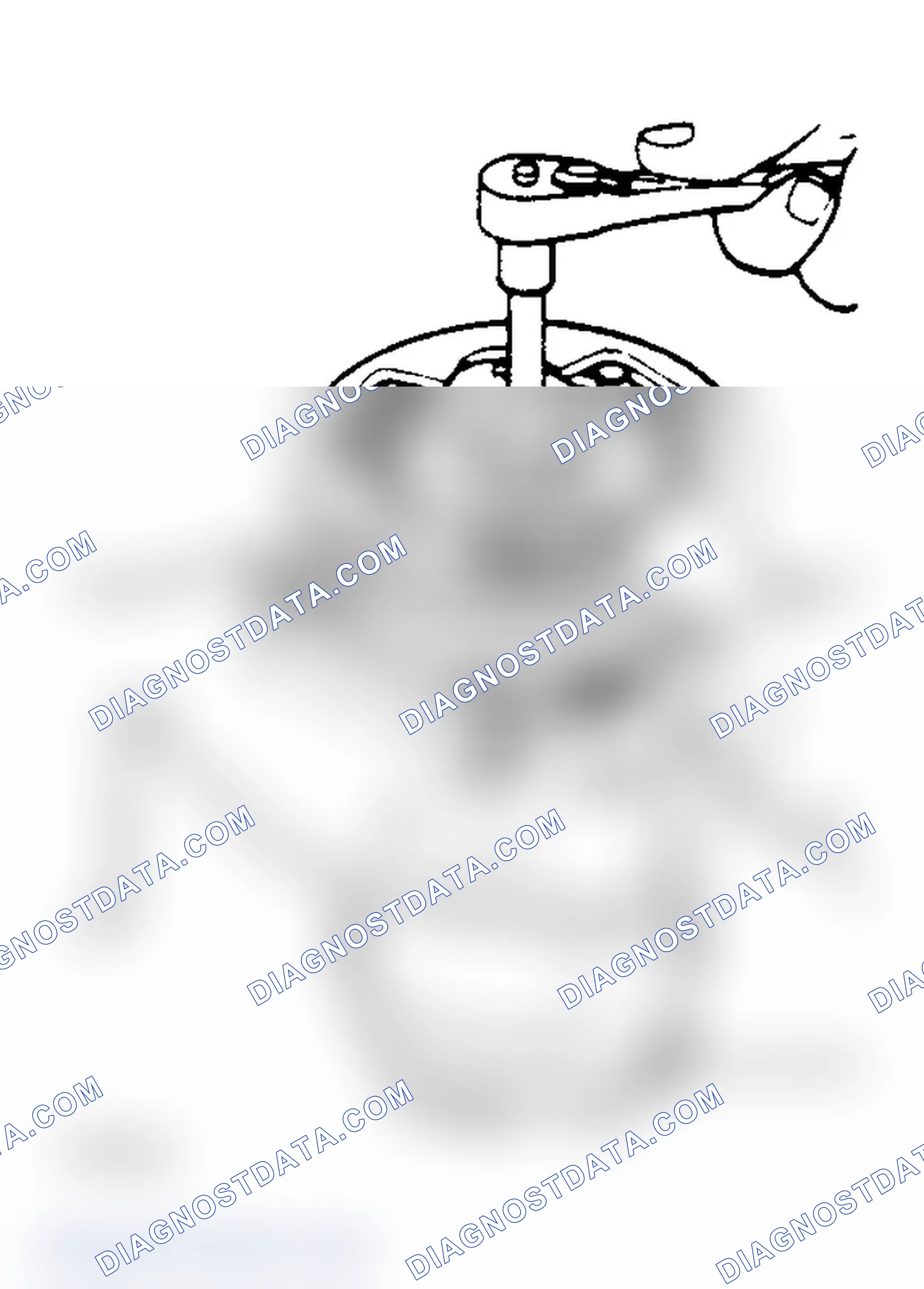 Scheme 76: Remove Shaft Nut - Tool No. 2-Clutch Holder Wrench, No. 3-Shaft Nut Socket