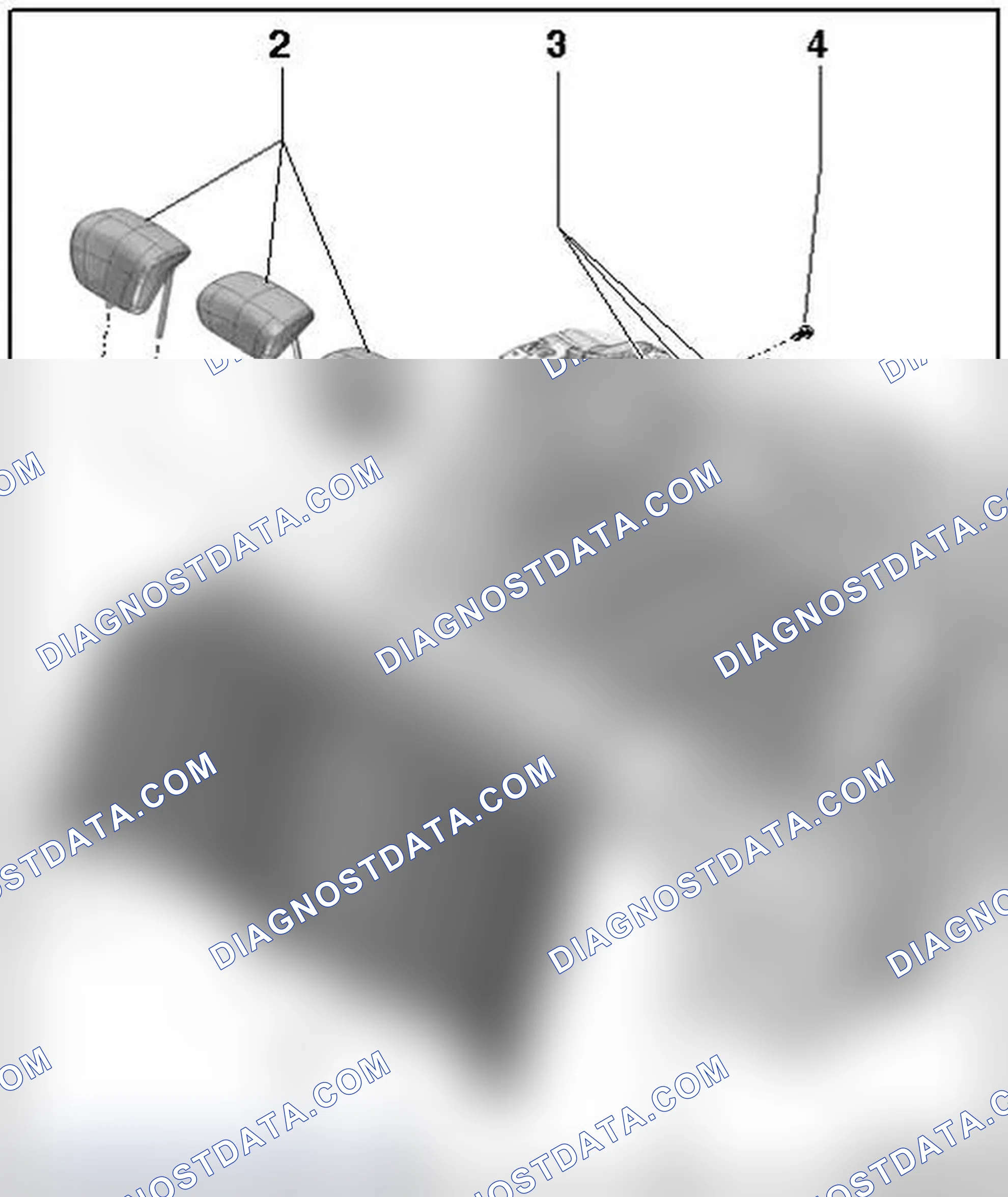 Scheme 114: FIXED REAR SEAT BACKREST OVERVIEW