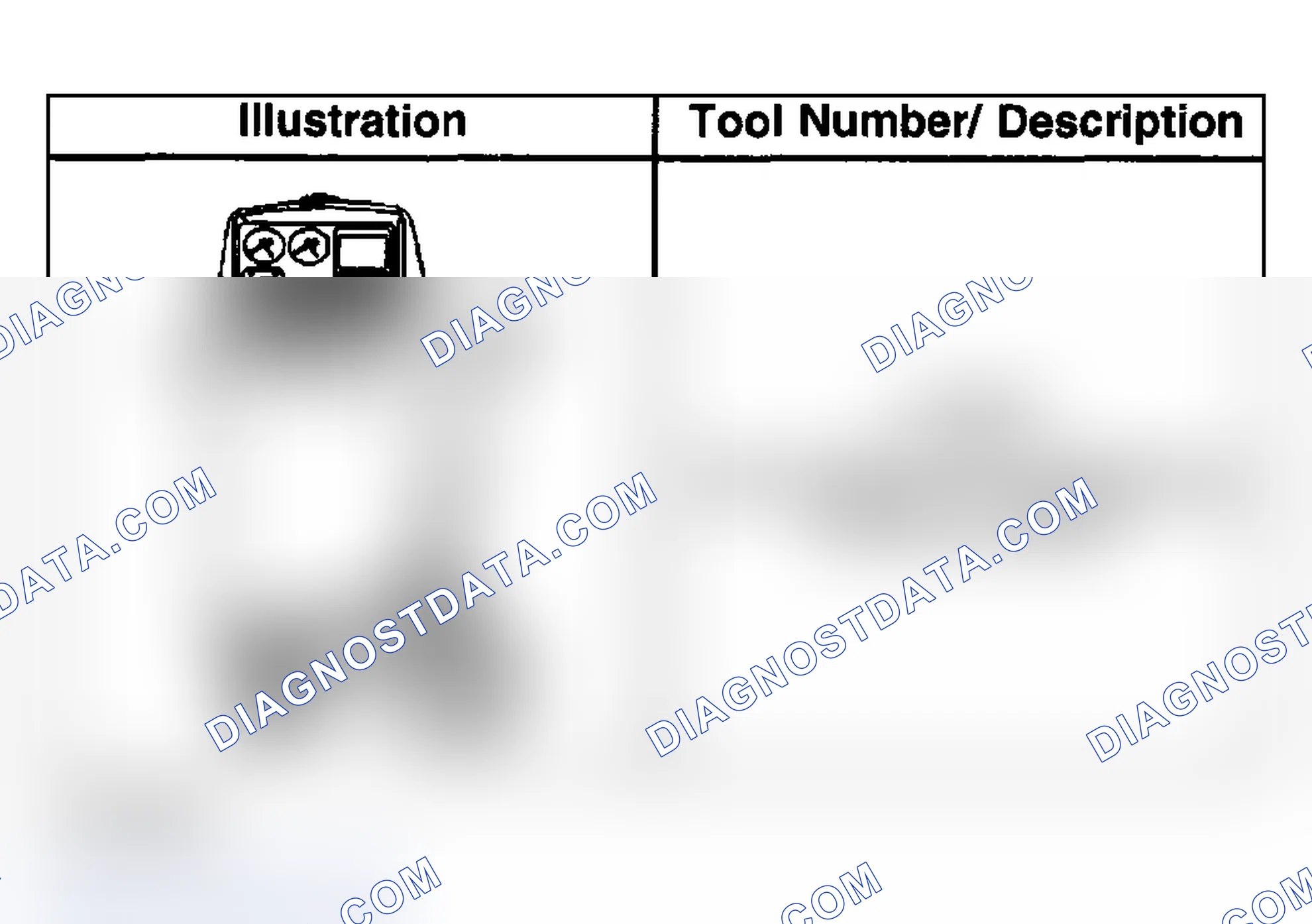 Scheme 520: Special Tools and Equipment