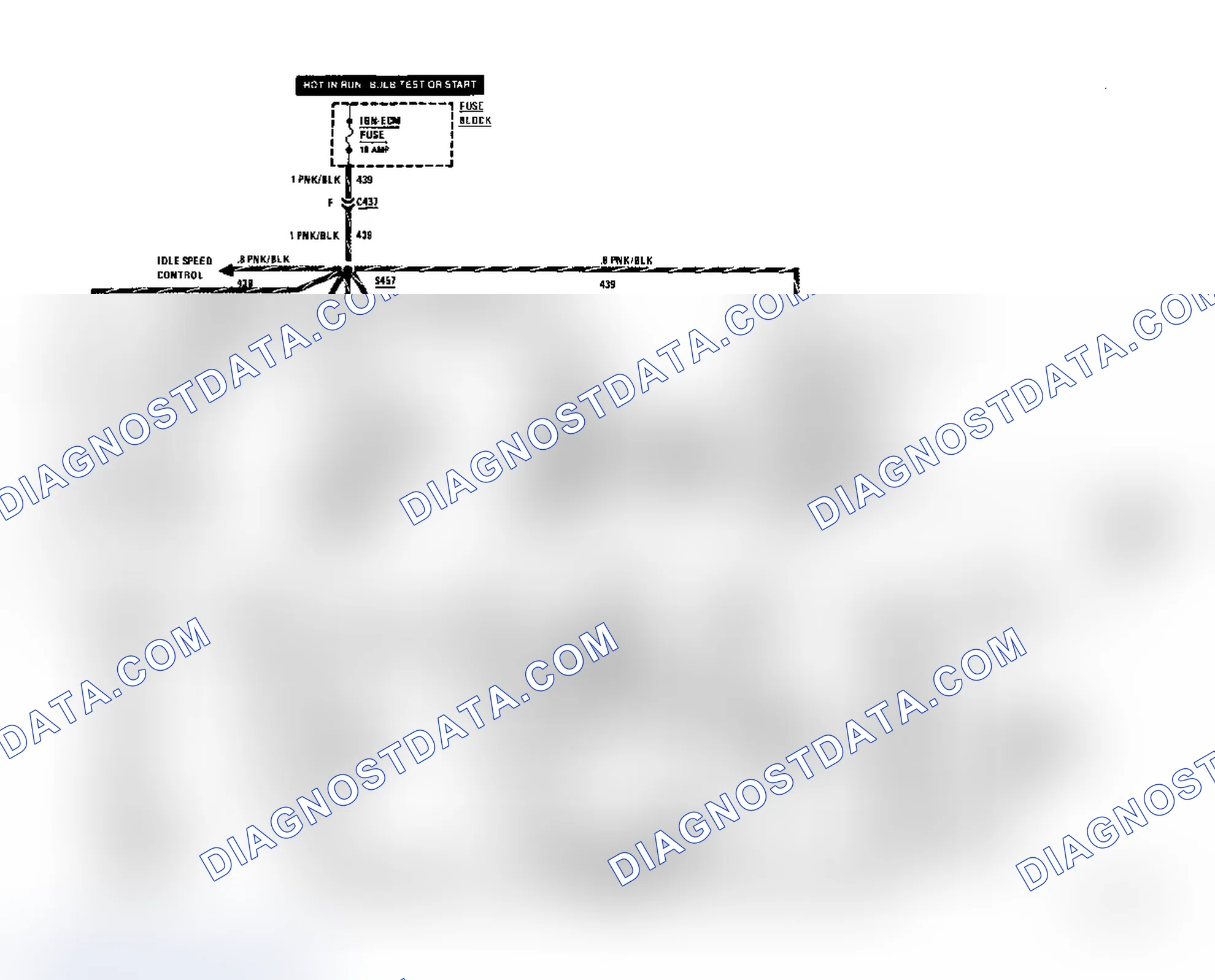Scheme 233: VAC Sensor Wiring Diagram - 5.0L & 5.7L Engines